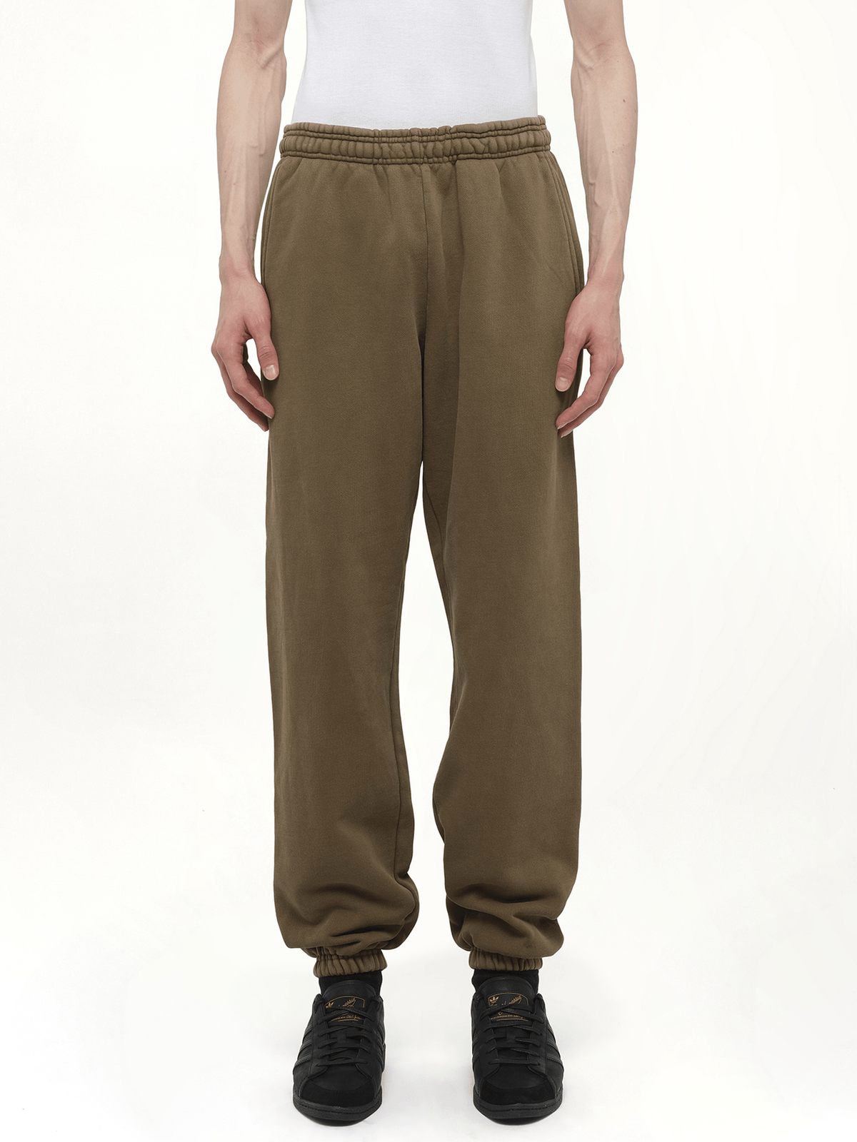 Heavy Sweatpants in Military