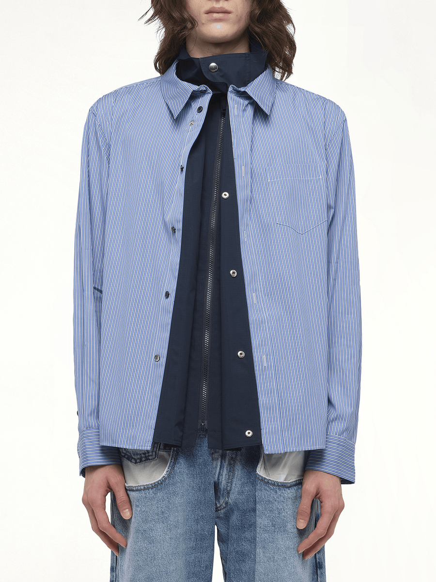 Poplin Shirt in Blue