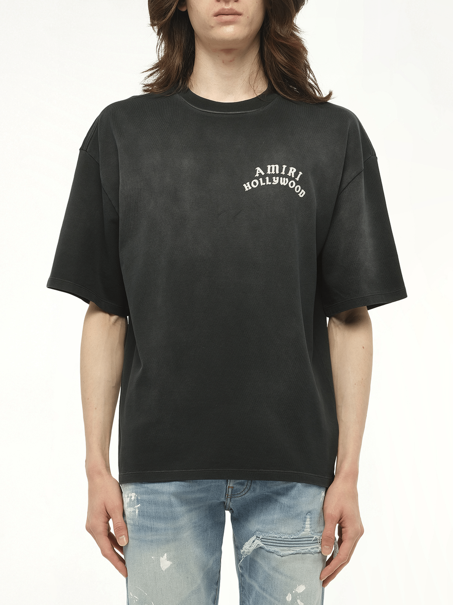 Amiri Hollywood T-Shirt in Black