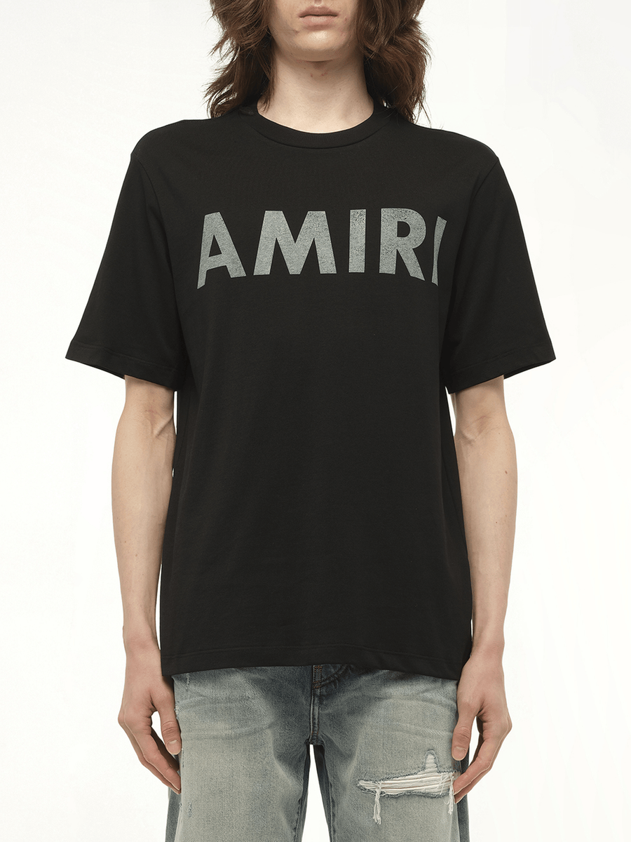 Amiri Stencil T-Shirt in Black