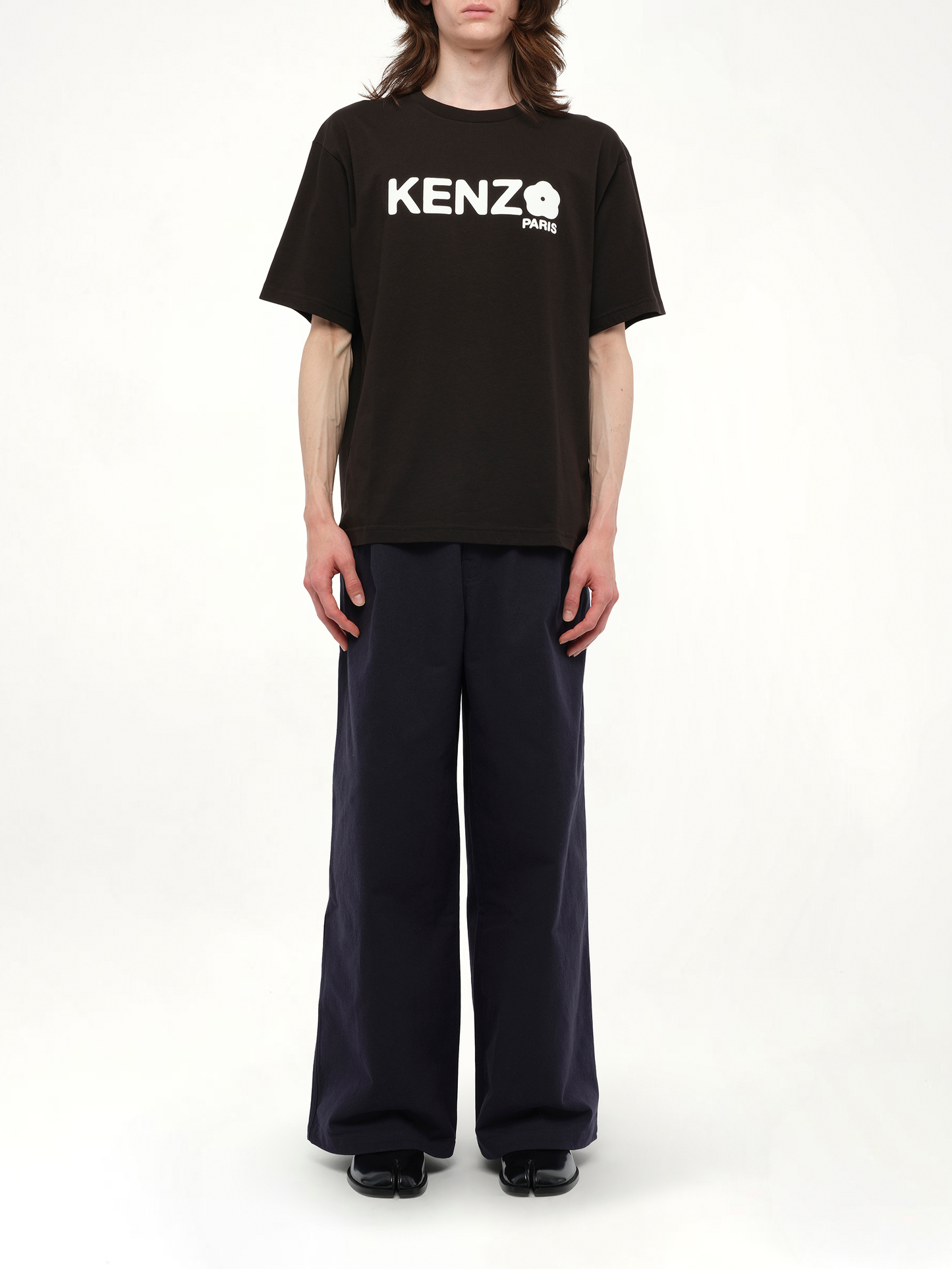 Gots Boke Flower 2.0 Oversize T-Shirt in Black