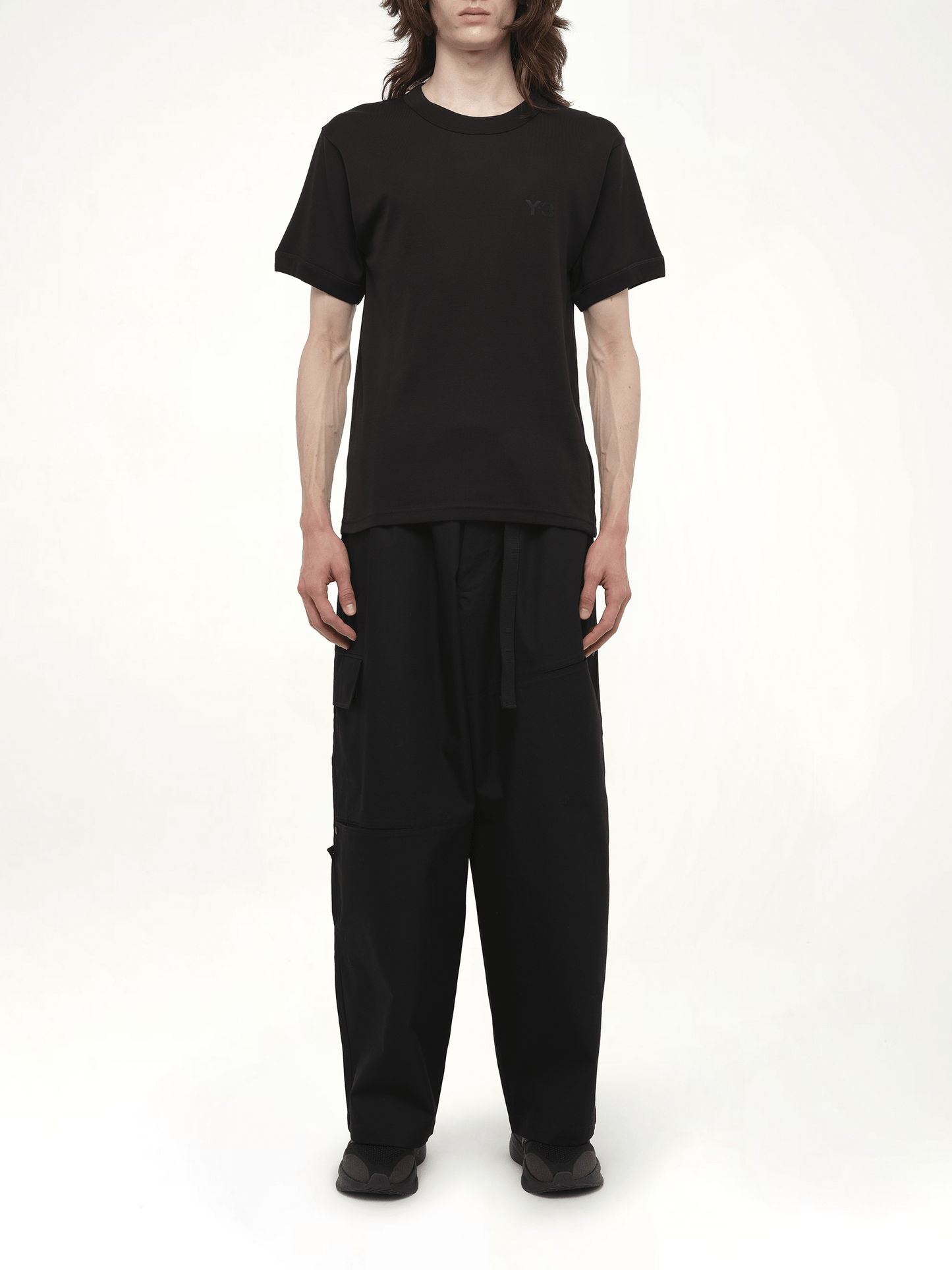 Slim Short Sleeve T-Shirt in Black