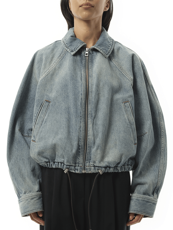 Loewe Balloon Jacket in Washed Denim