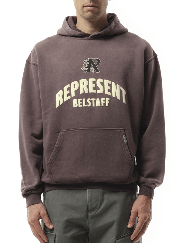 Represent Represent X Belstaff Flame Phoenix Hoodie in Plum