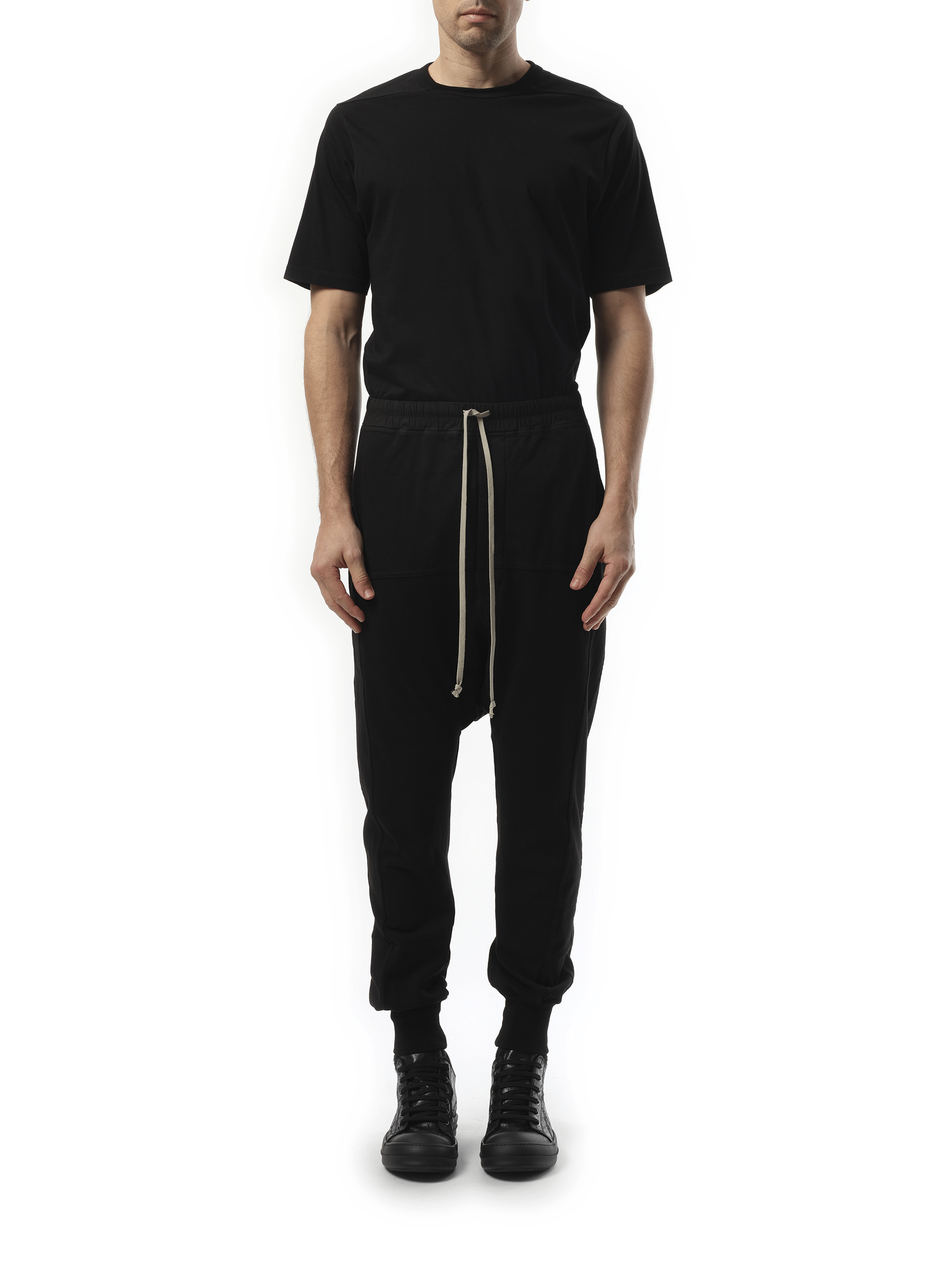 Rick Owens Drkshdw Prisoner Drawstring in Black