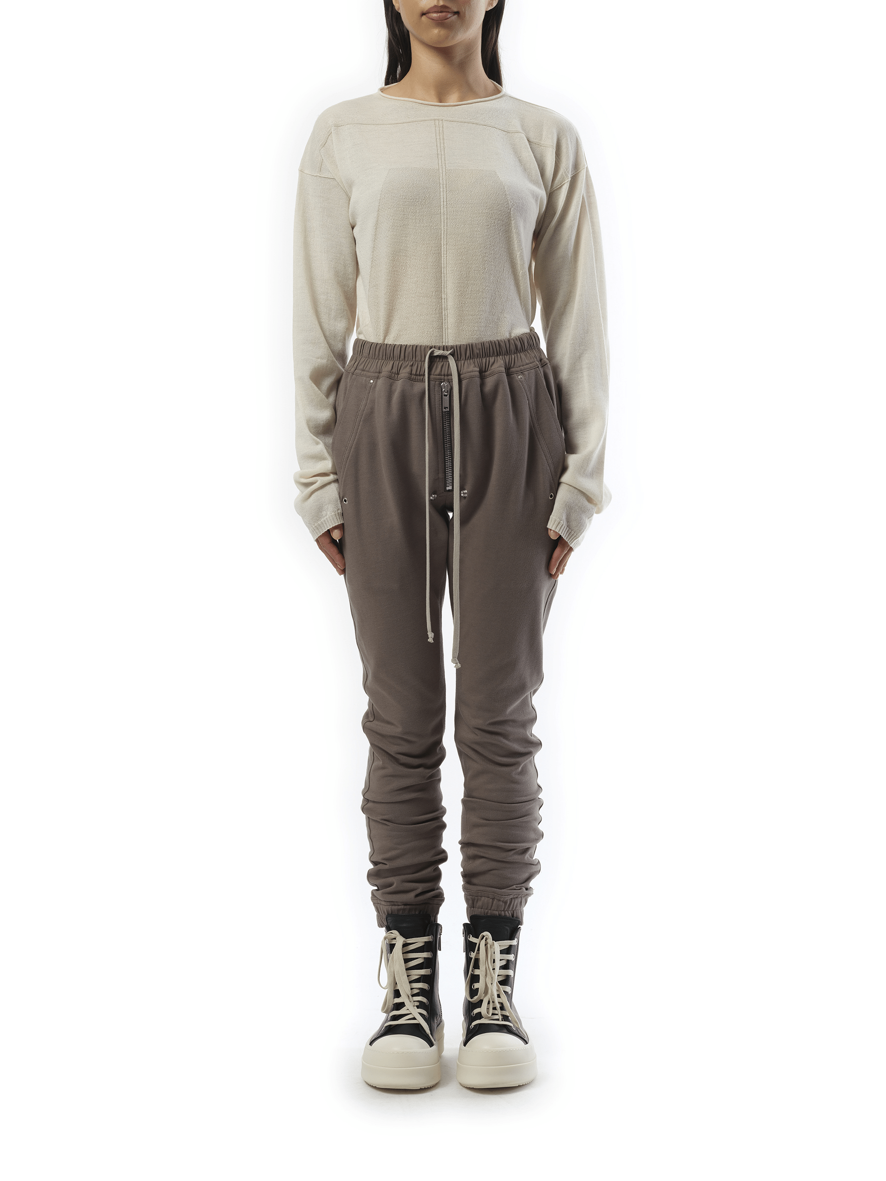 Rick Owens Bela Joggers in Dust