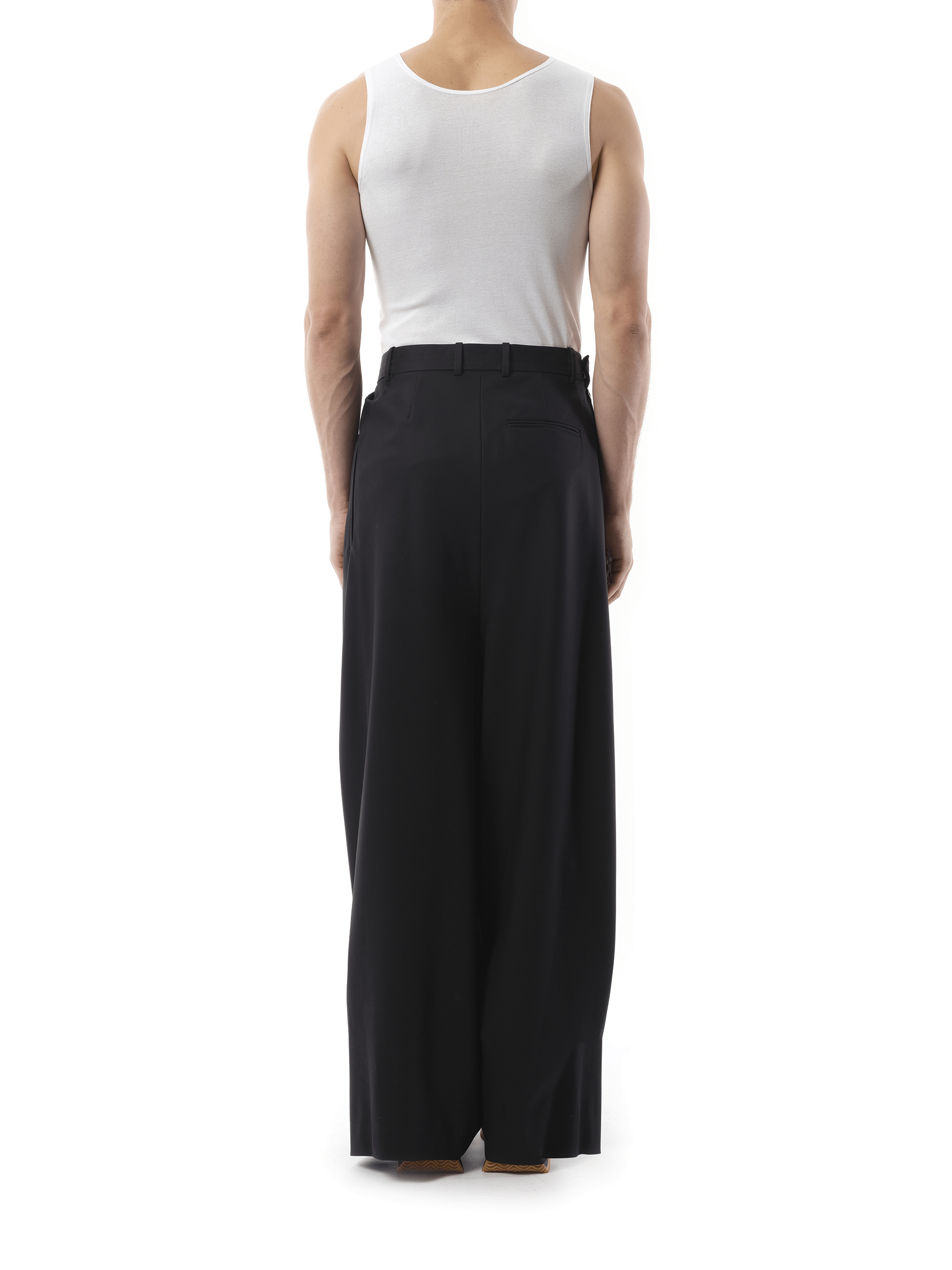 Loewe Draped Trouser in Black