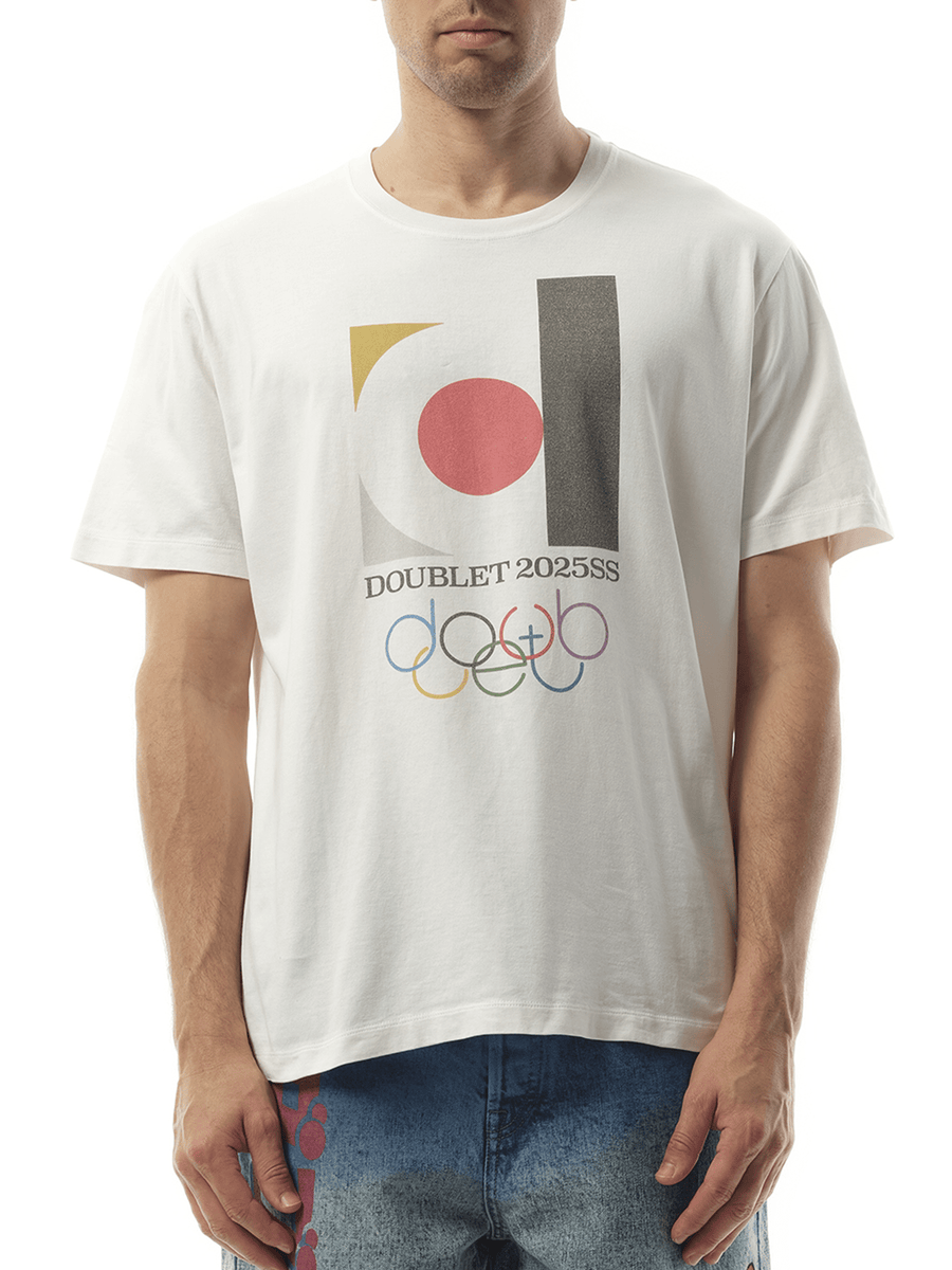 Doublet Doublet 2025SS Logo T-Shirt in White