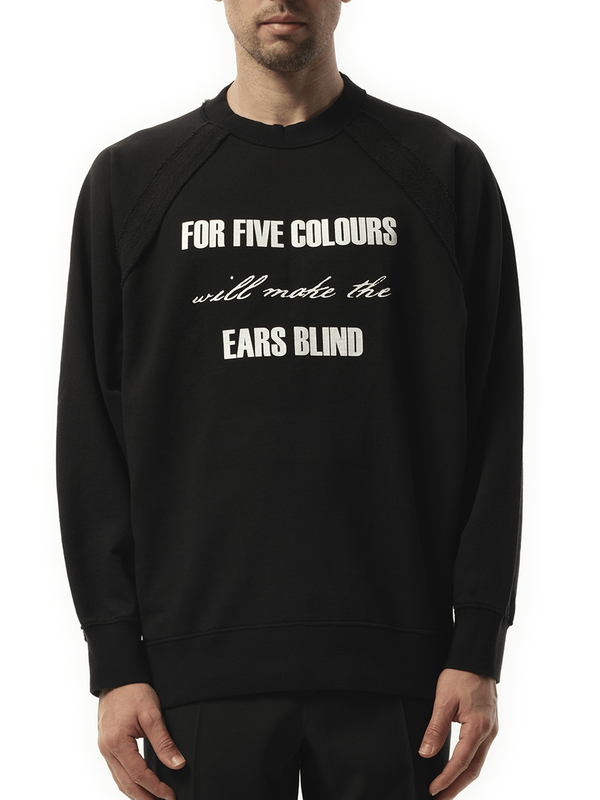 Undercover Back Logo Sweatshirt in Black1