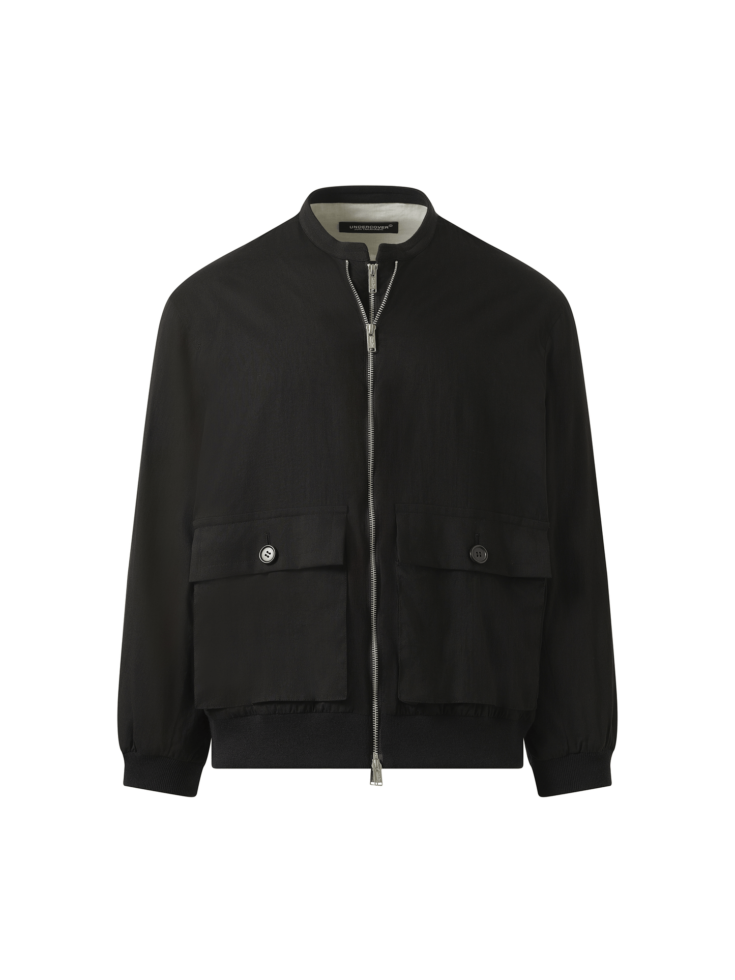 Undercover Double Zip Blouson in Black