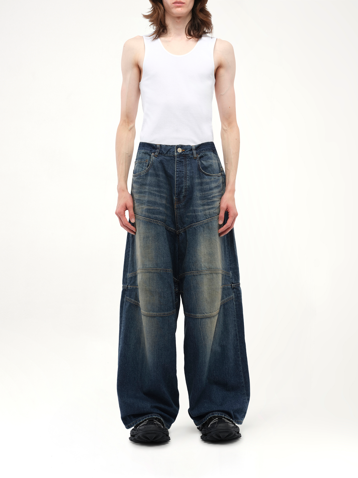 Balenciaga Baggy Denim Pants in Whisker