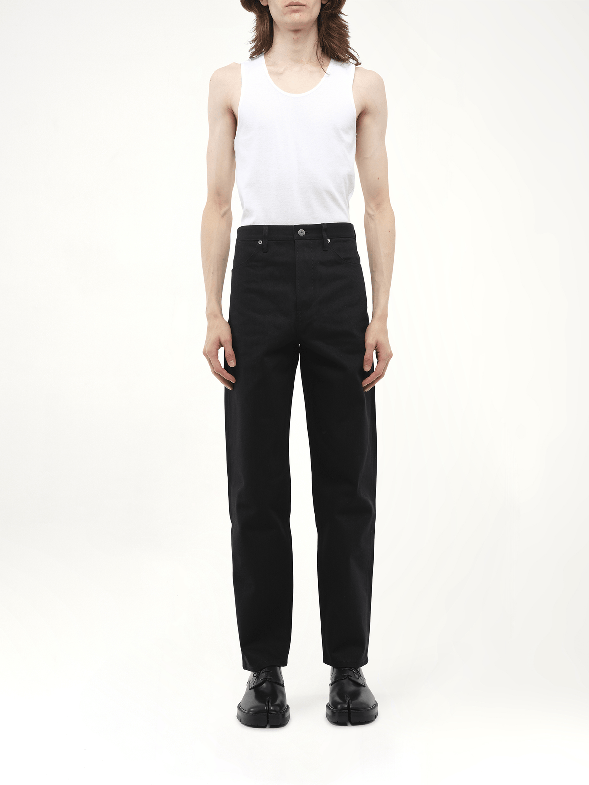 Jil Sander Selvedge Japanse Denim Jeans 03 in Black