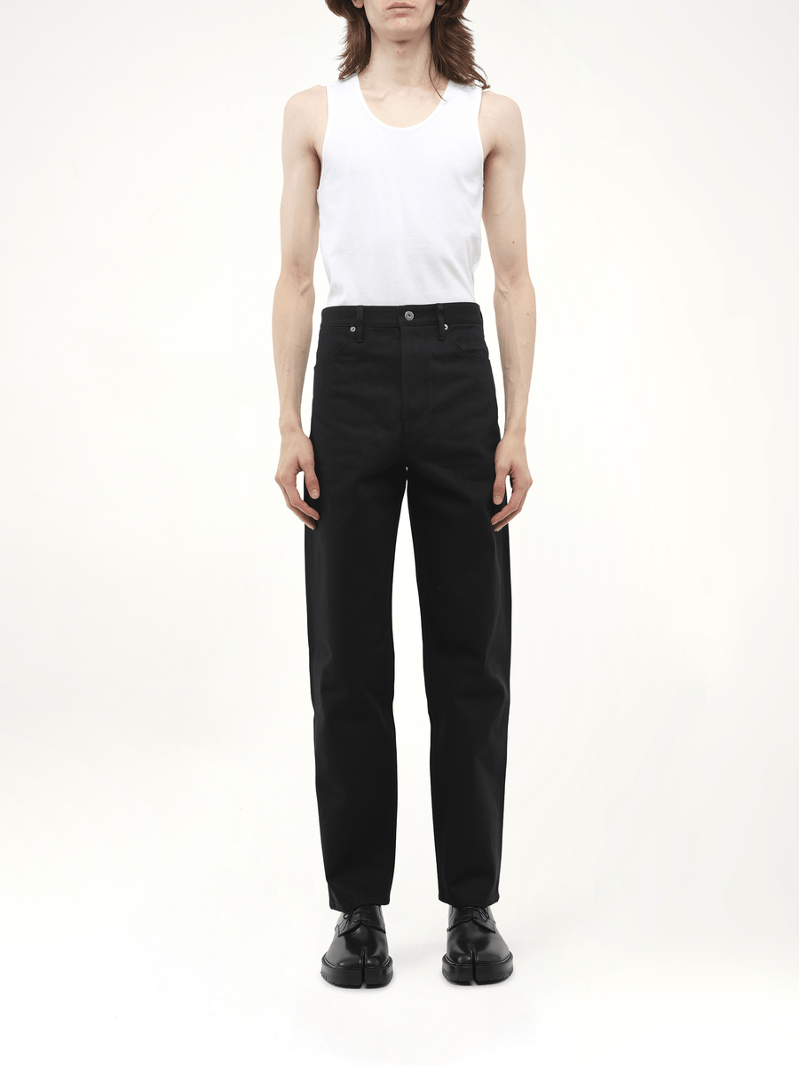 Jil Sander Selvedge Japanse Denim Jeans 03 in Black