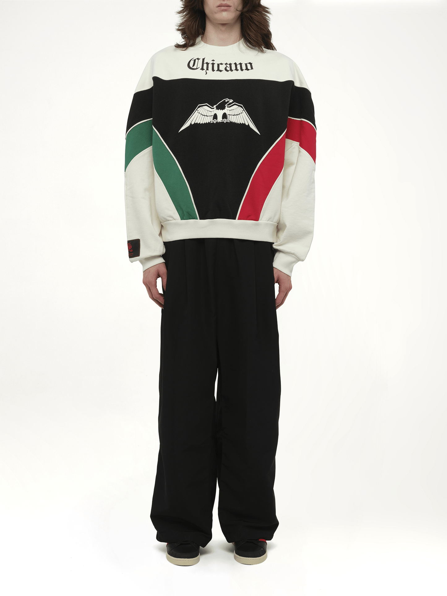 Willy Chavarria Adidas X Chavarria Sweater in Off White