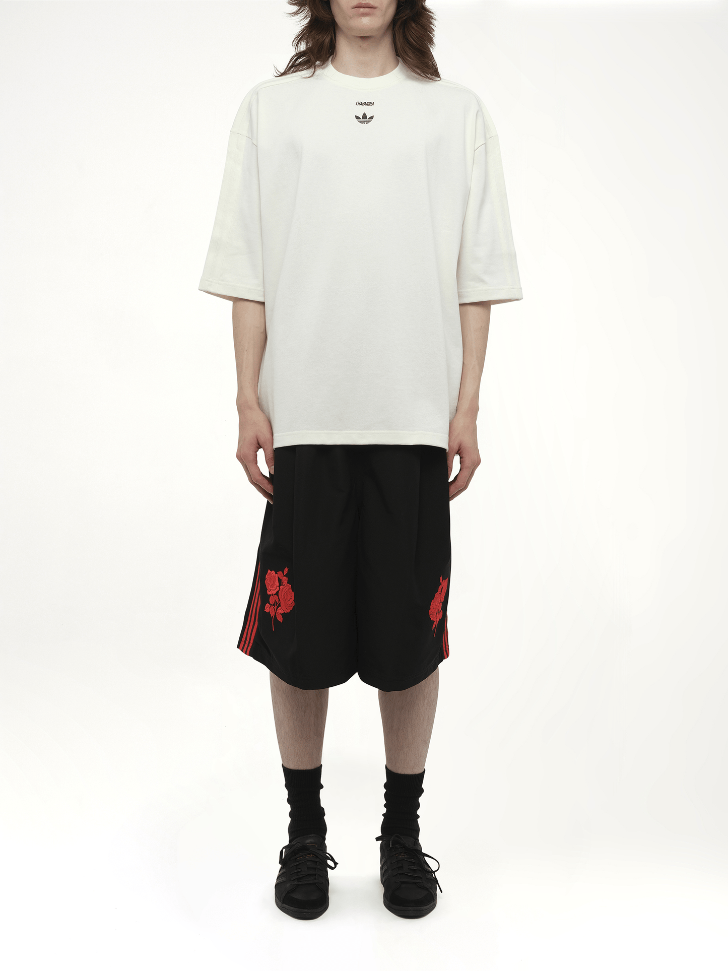 Willy Chavarria Adidas X Chavarria Ss T-Shirt in Off White