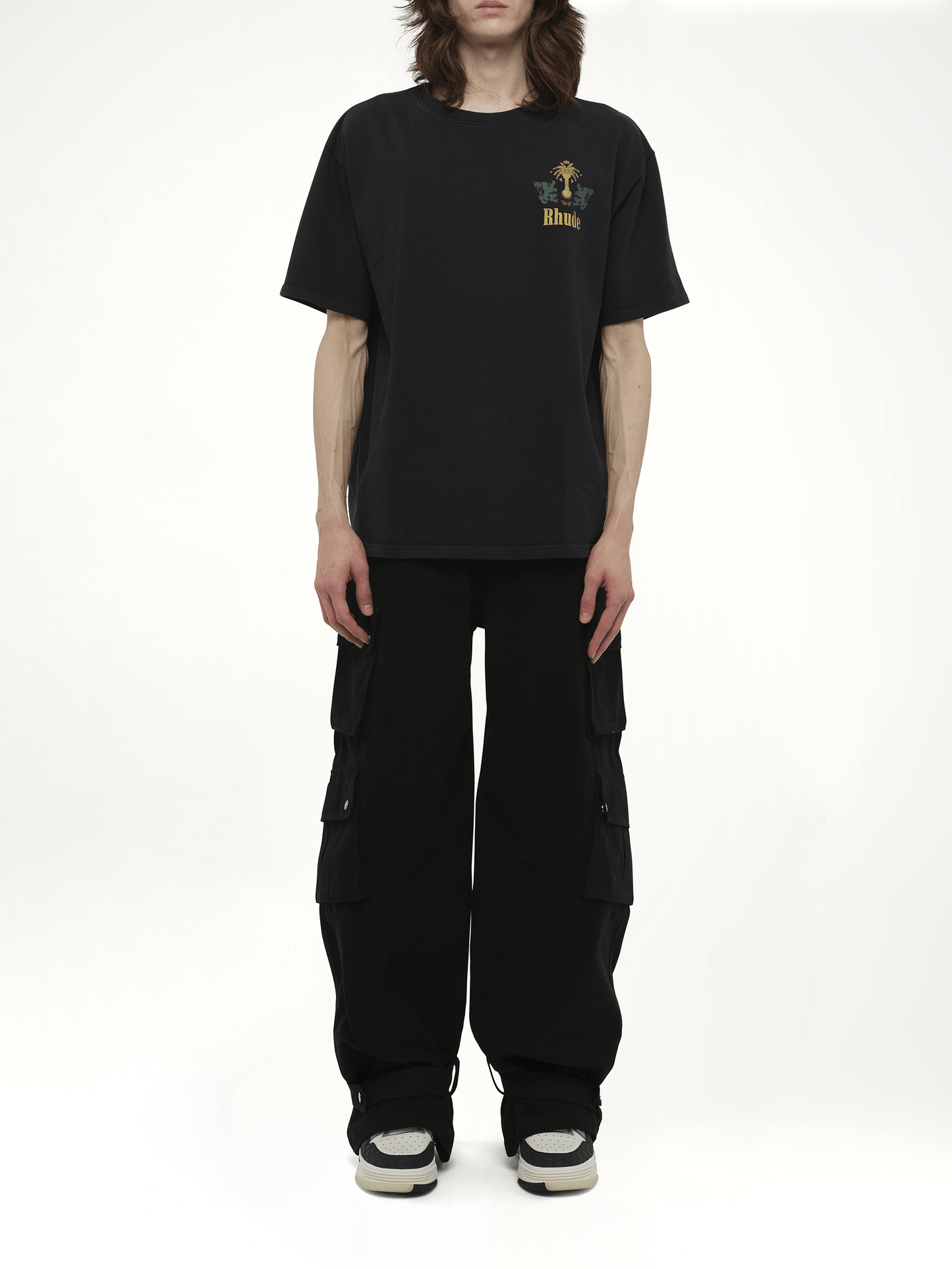 Rhude Rhude Tabaco T-Shirt in Vintage Black