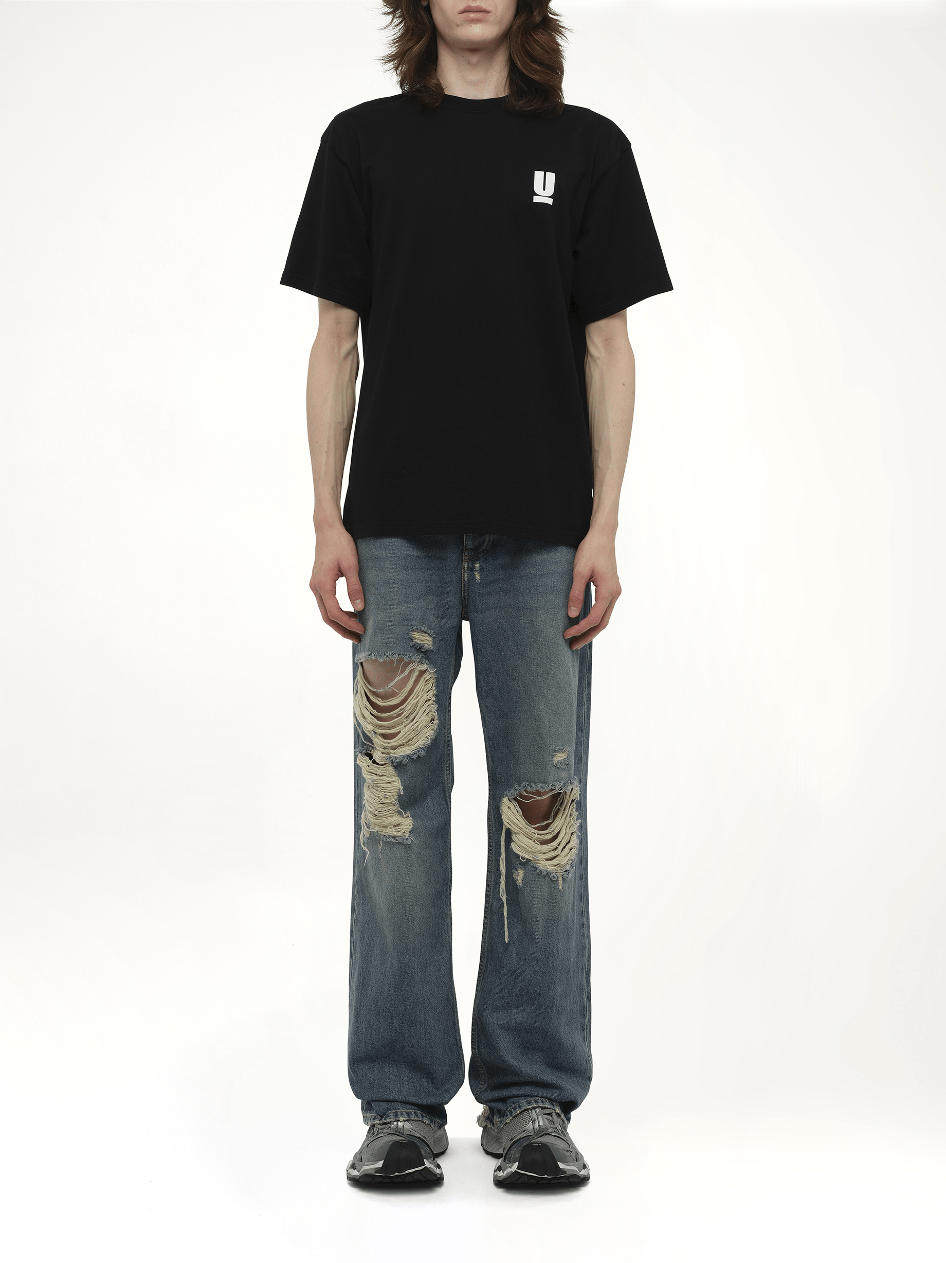 Undercover Small Undercover Printed T-Shirt in Black