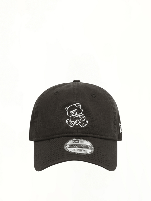 Undercover Teddy Bear Cap in Black