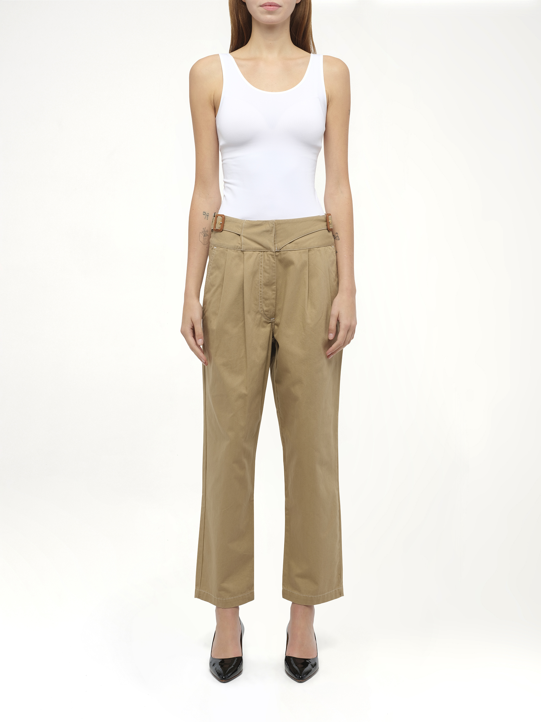 Chino Trousers in Beige