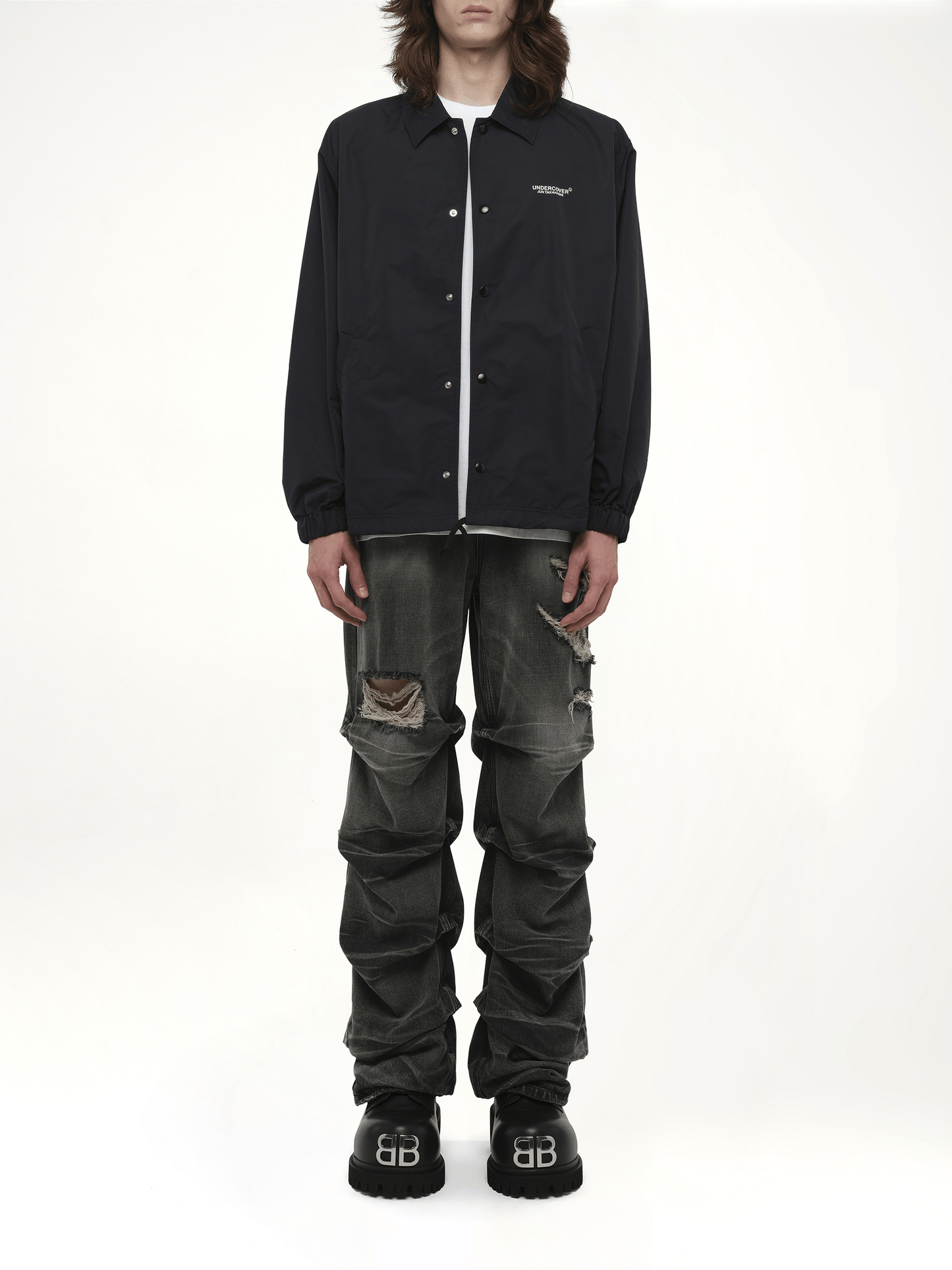 Undercover Undercover Coach Jacket in Black