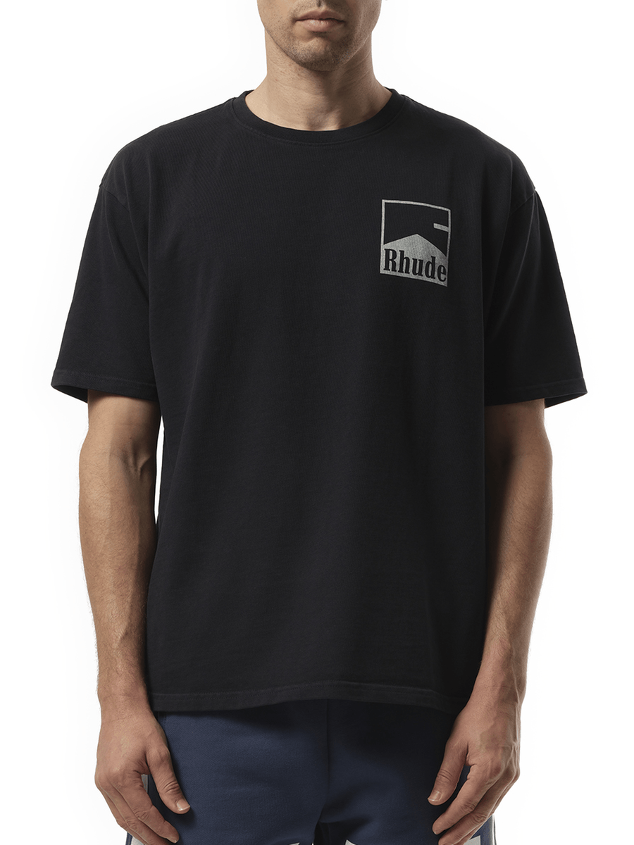 Rhude Rhude Chevron T-Shirt in Vintage Black