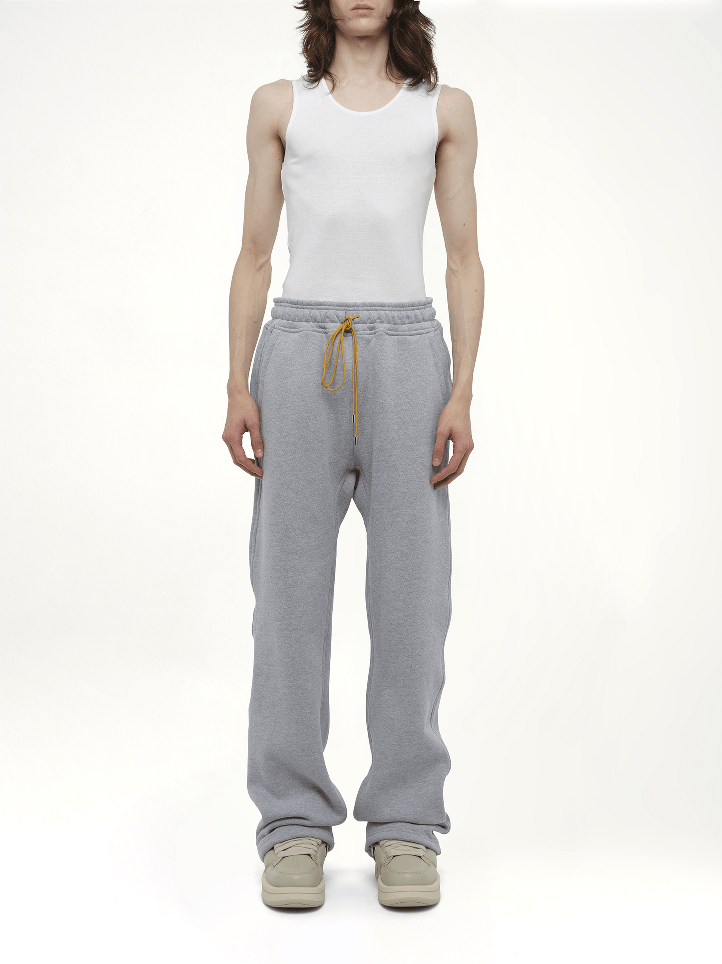 Rhude Classique Sweatpants in Heather Gray