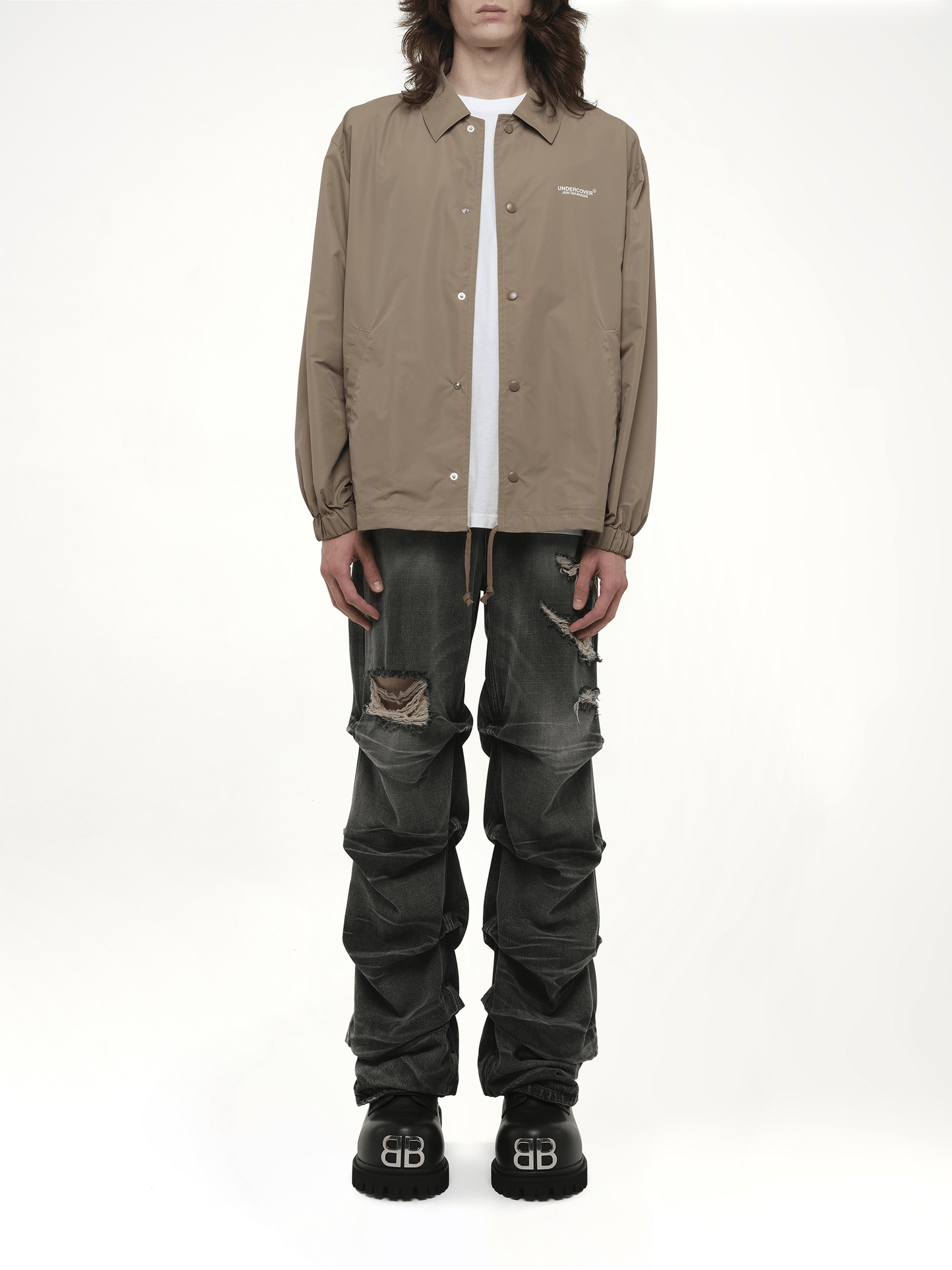 Undercover Undercover Coach Jacket in Beige