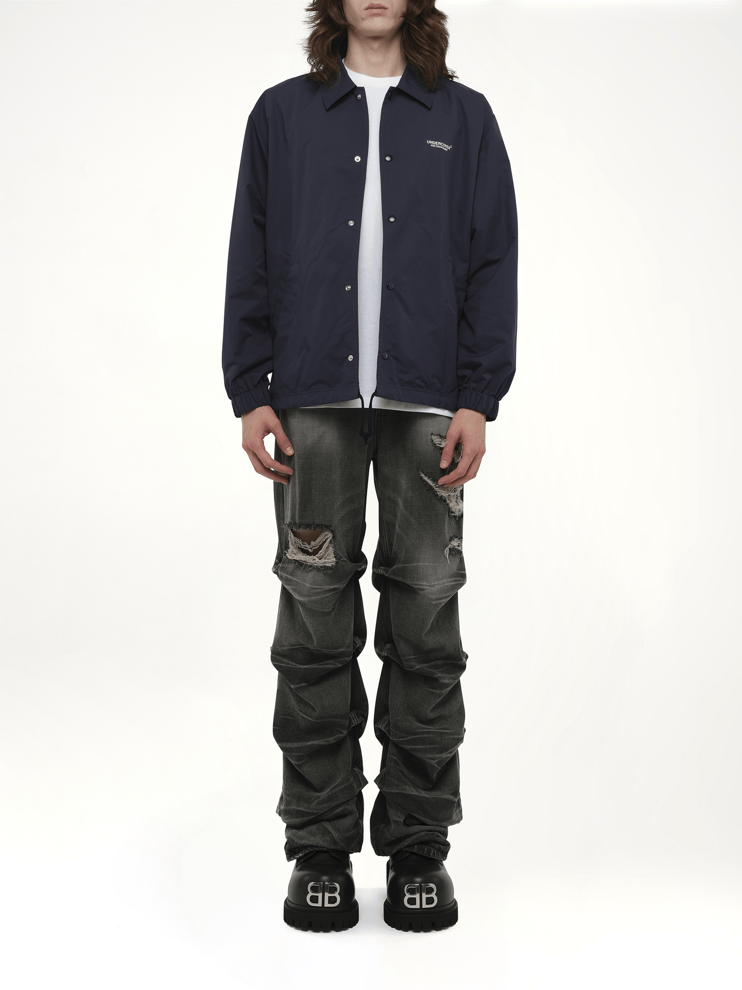 Undercover Undercover Coach Jacket in Navy