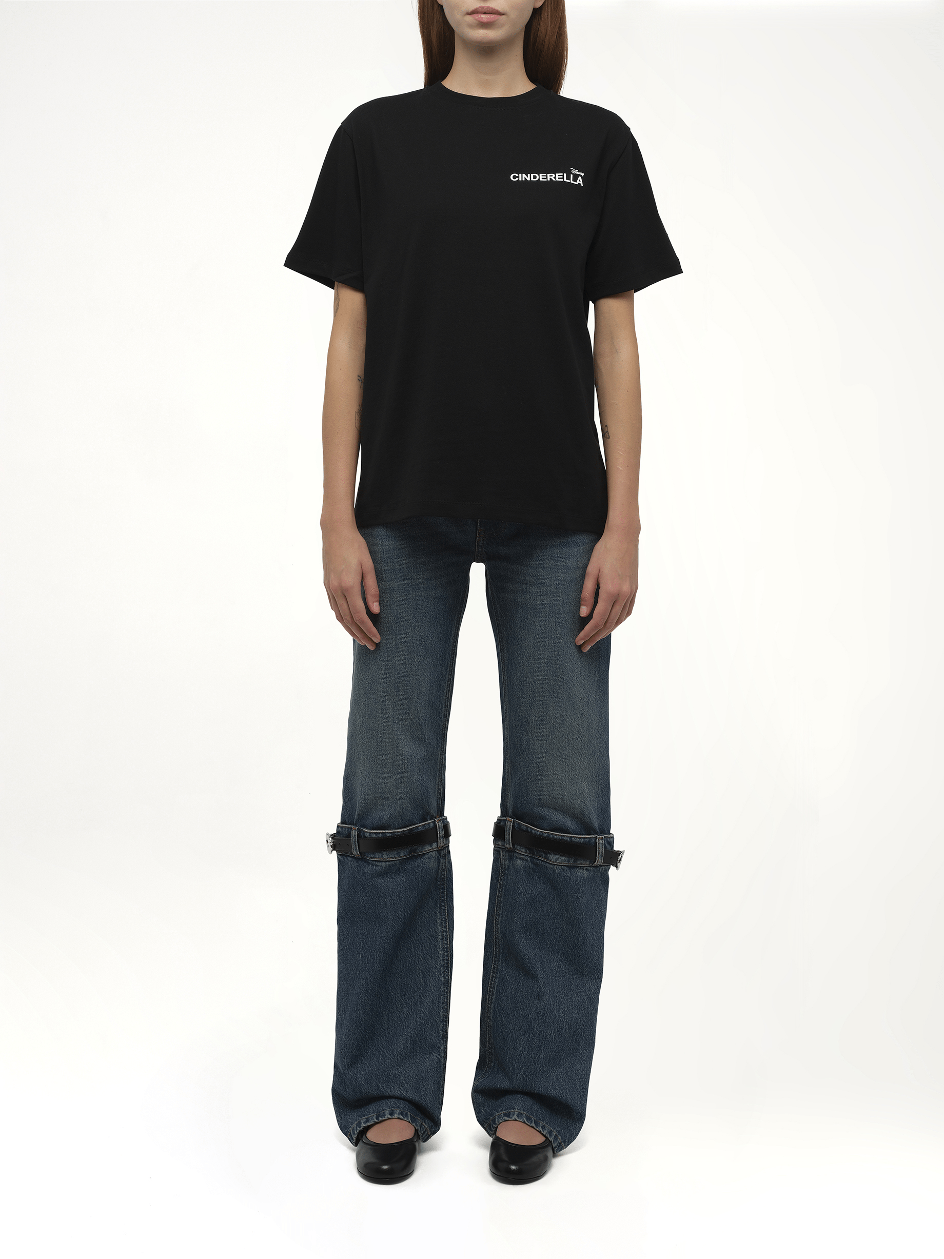 Coperni Disney x Coperni Cinderella T-Shirt in Black
