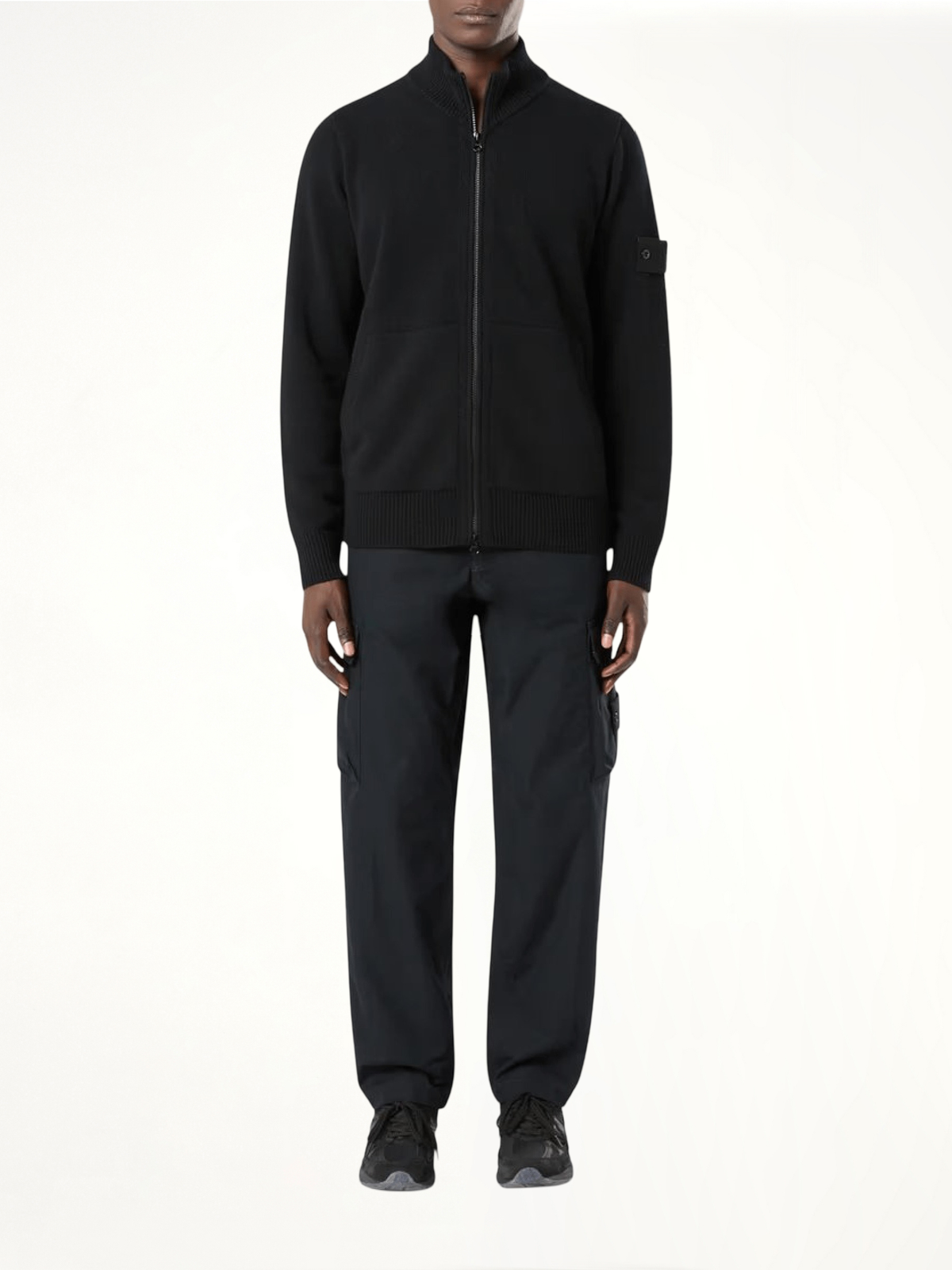 블랙 고스트 카고 바지