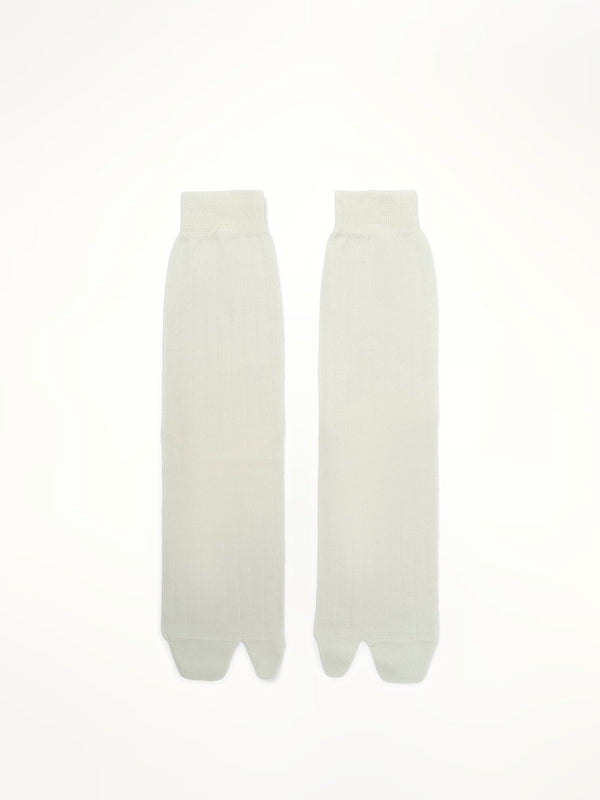 Maison Margiela Tabi Socks in White