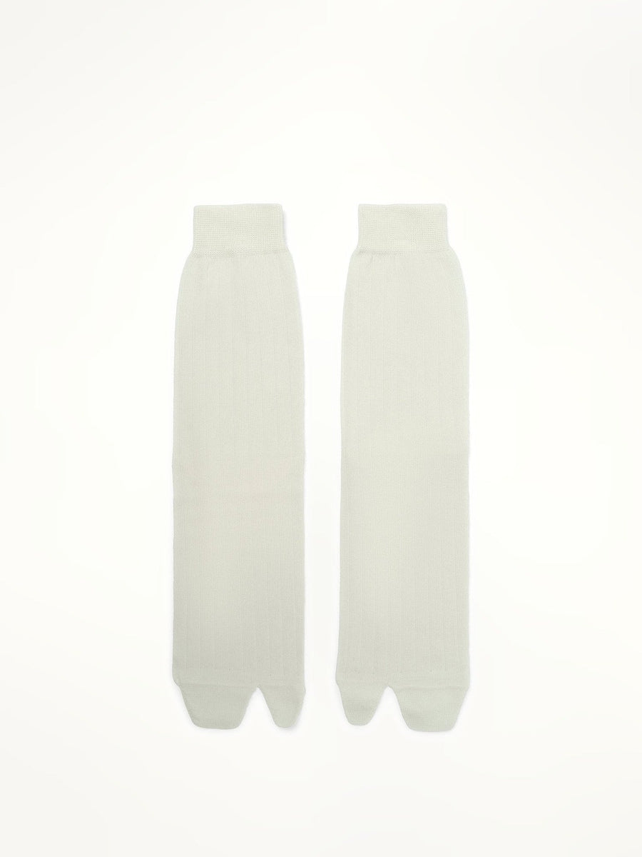 Maison Margiela Tabi Socks in White