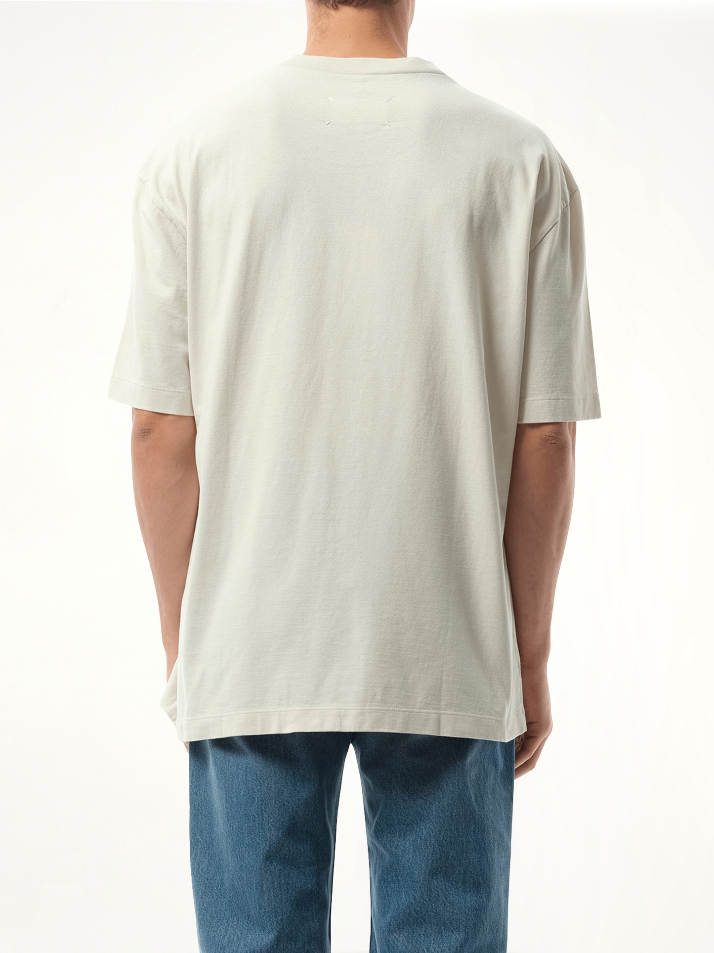 Memory of Logo T-Shirt in Ecru