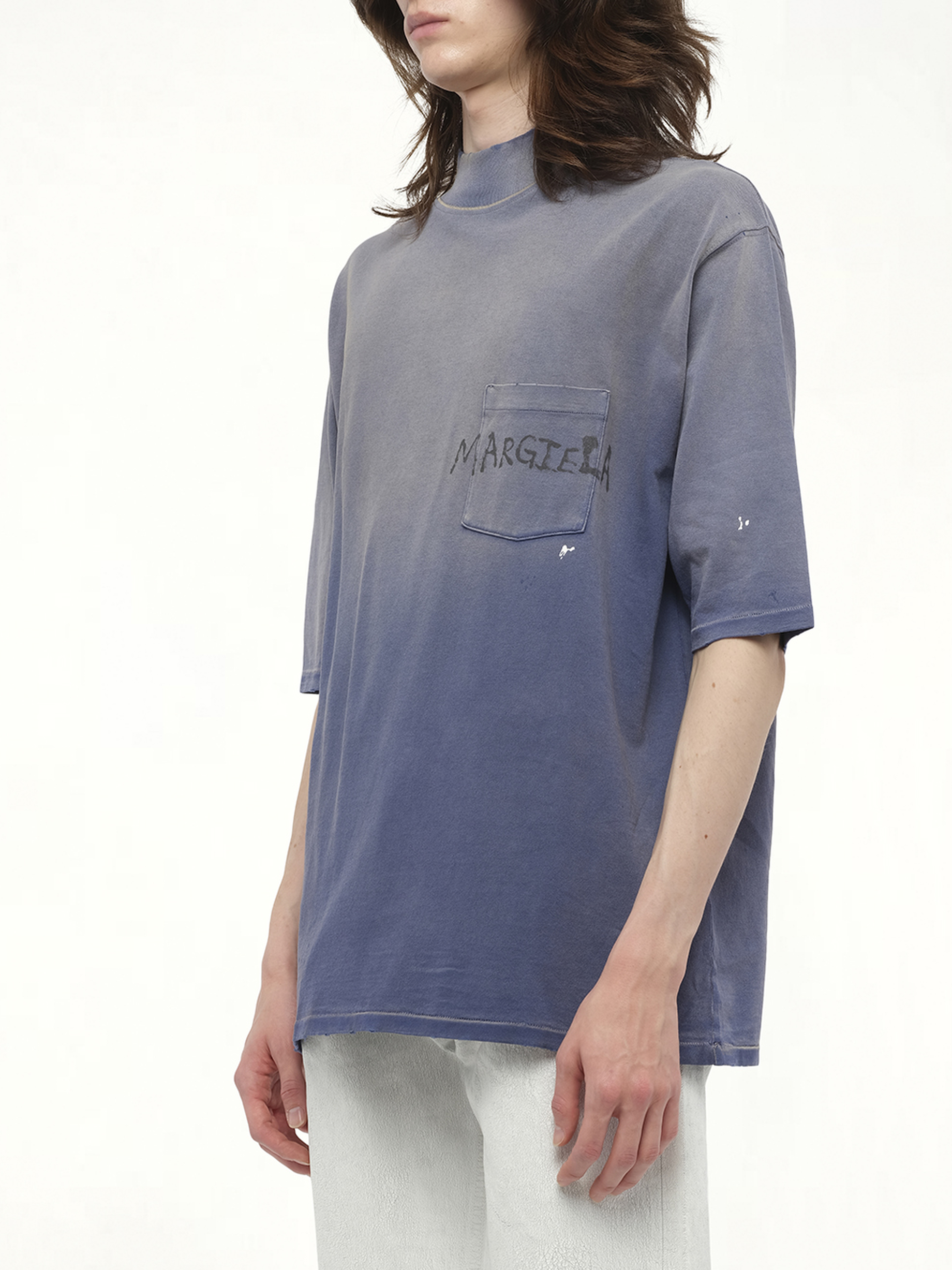 マルジェラTシャツ ヴィンテージブルー