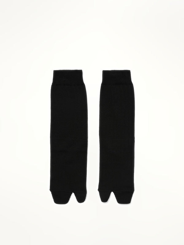 Maison Margiela Tabi Socks in Black