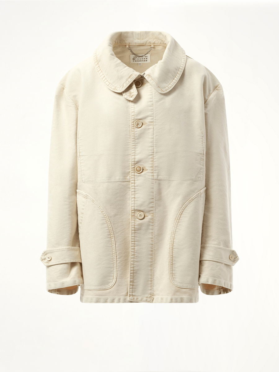 Workers Moleskin Jacket in Nut Wash
