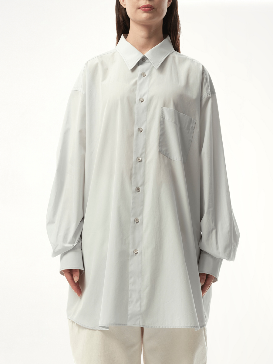 Long-sleeved Shirt in Light Blue