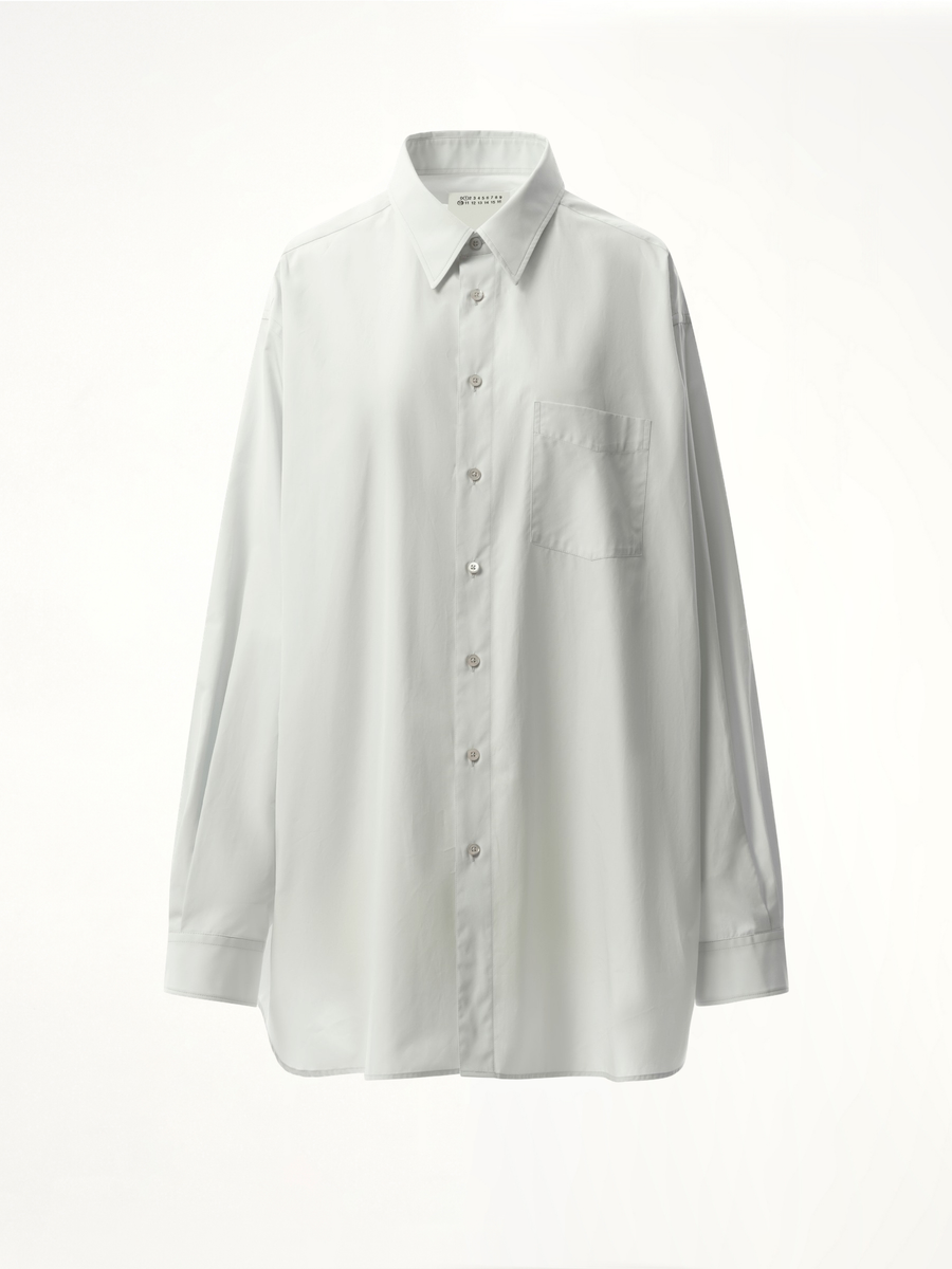 Long-sleeved Shirt in Light Blue