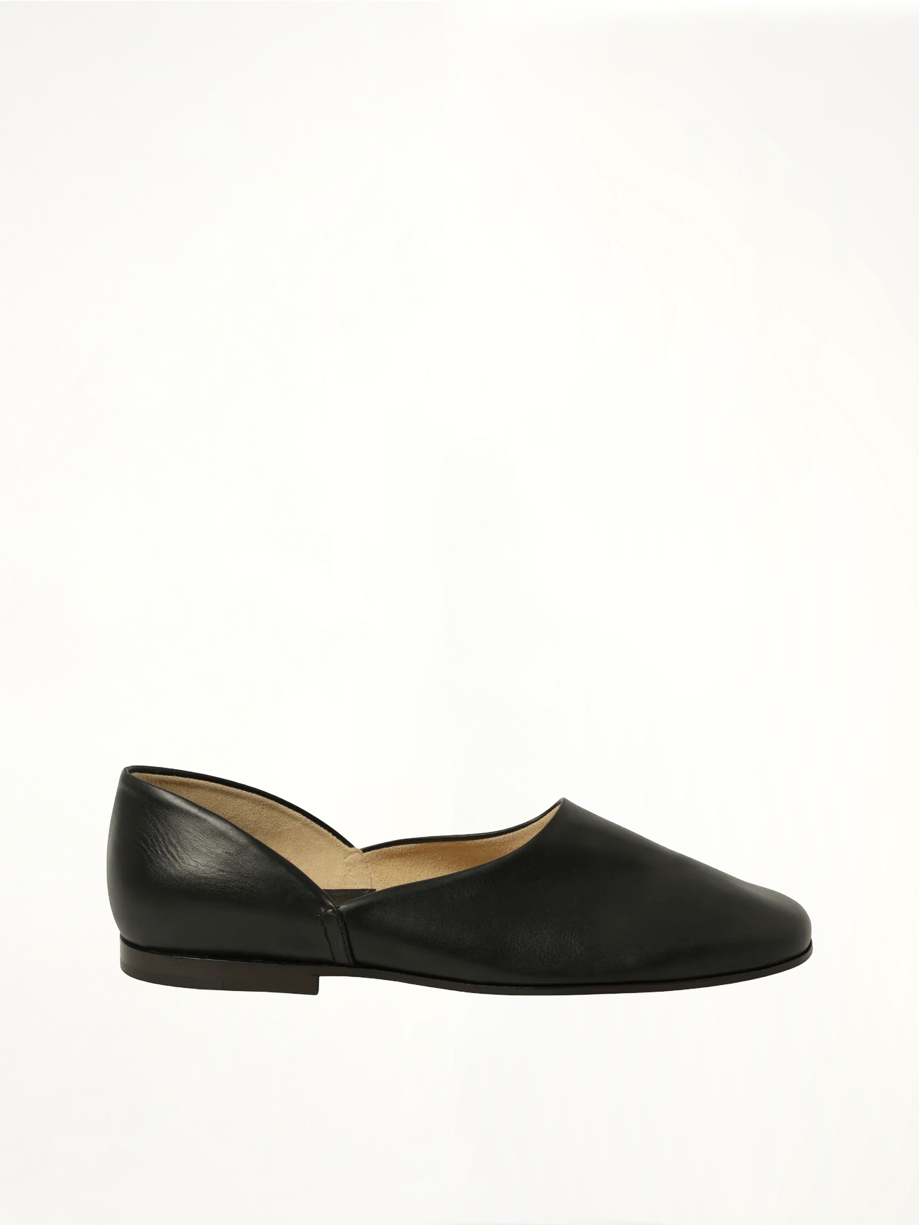 Grecian Slippers in Black Side View | MAISON MARGIELA