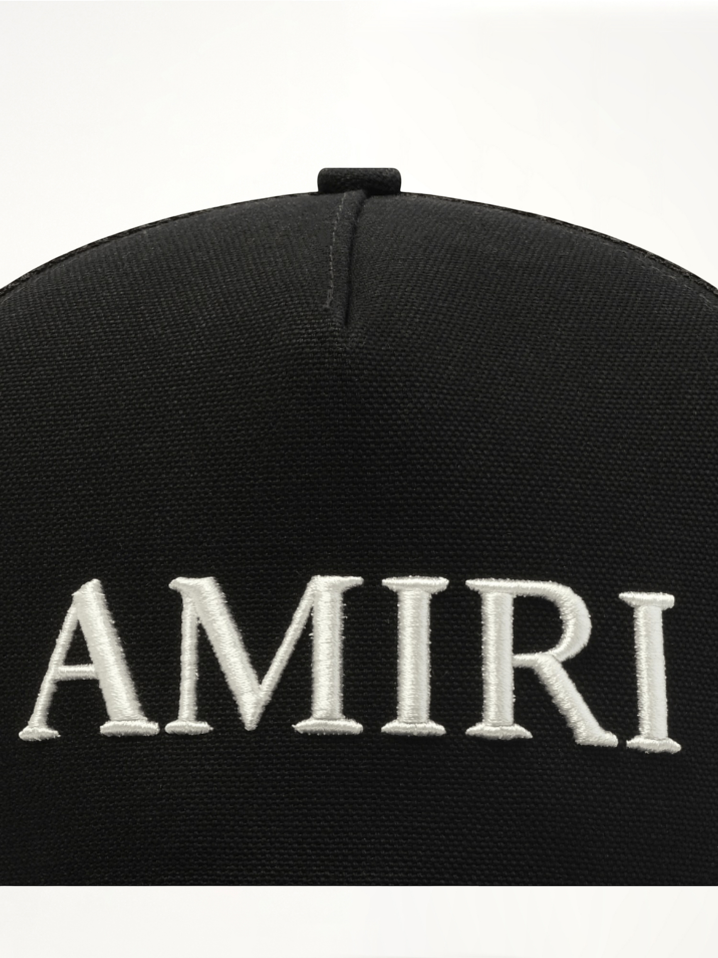 Amiri Core Logo Trucker Hat in Black