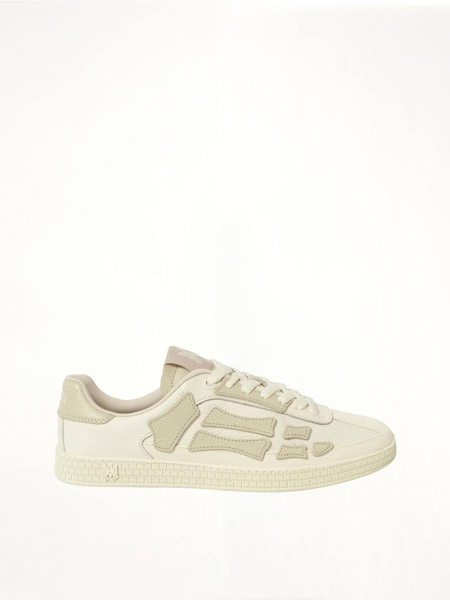 Pacific Bones Sneaker in Birch Side View | AMIRI