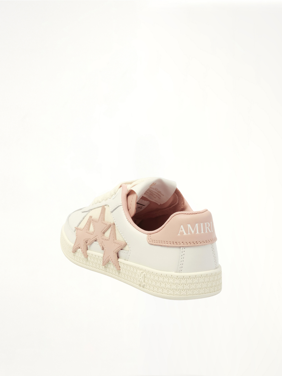 Pacific Sneaker in Pale Peach Back View | AMIRI