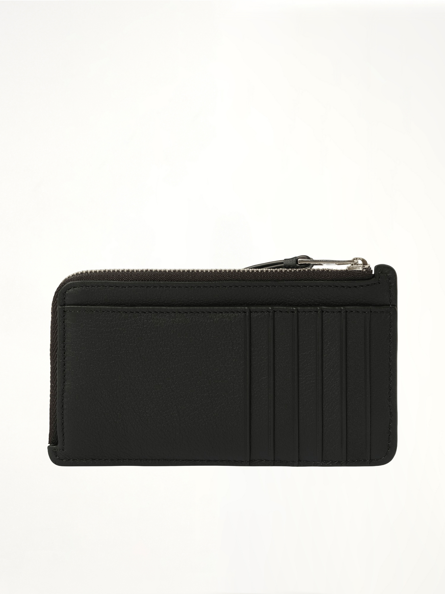 Puzzle Edge L Coin Cardholder in Black