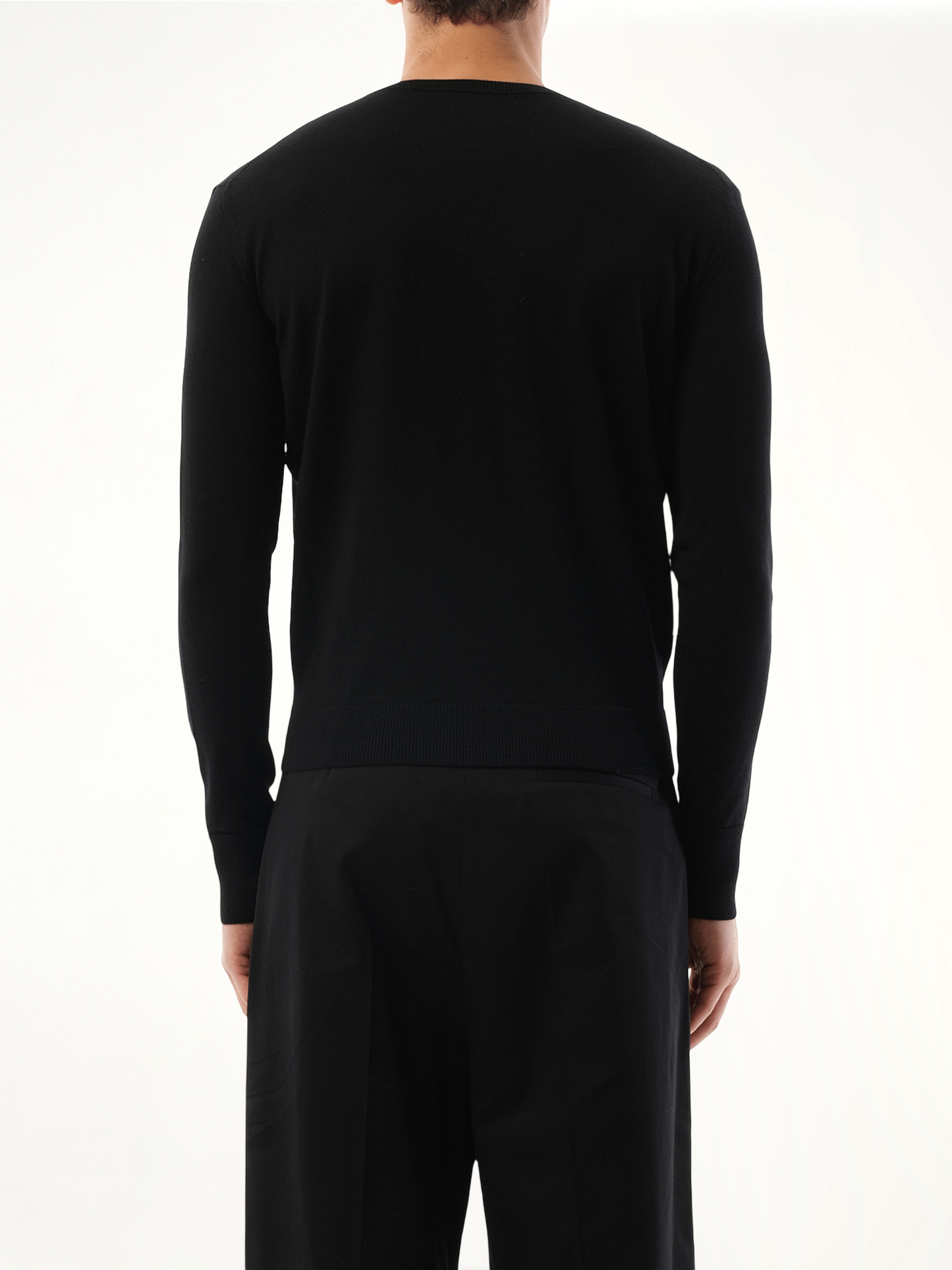 Suna Fujita Anglerfish Sweater in Black