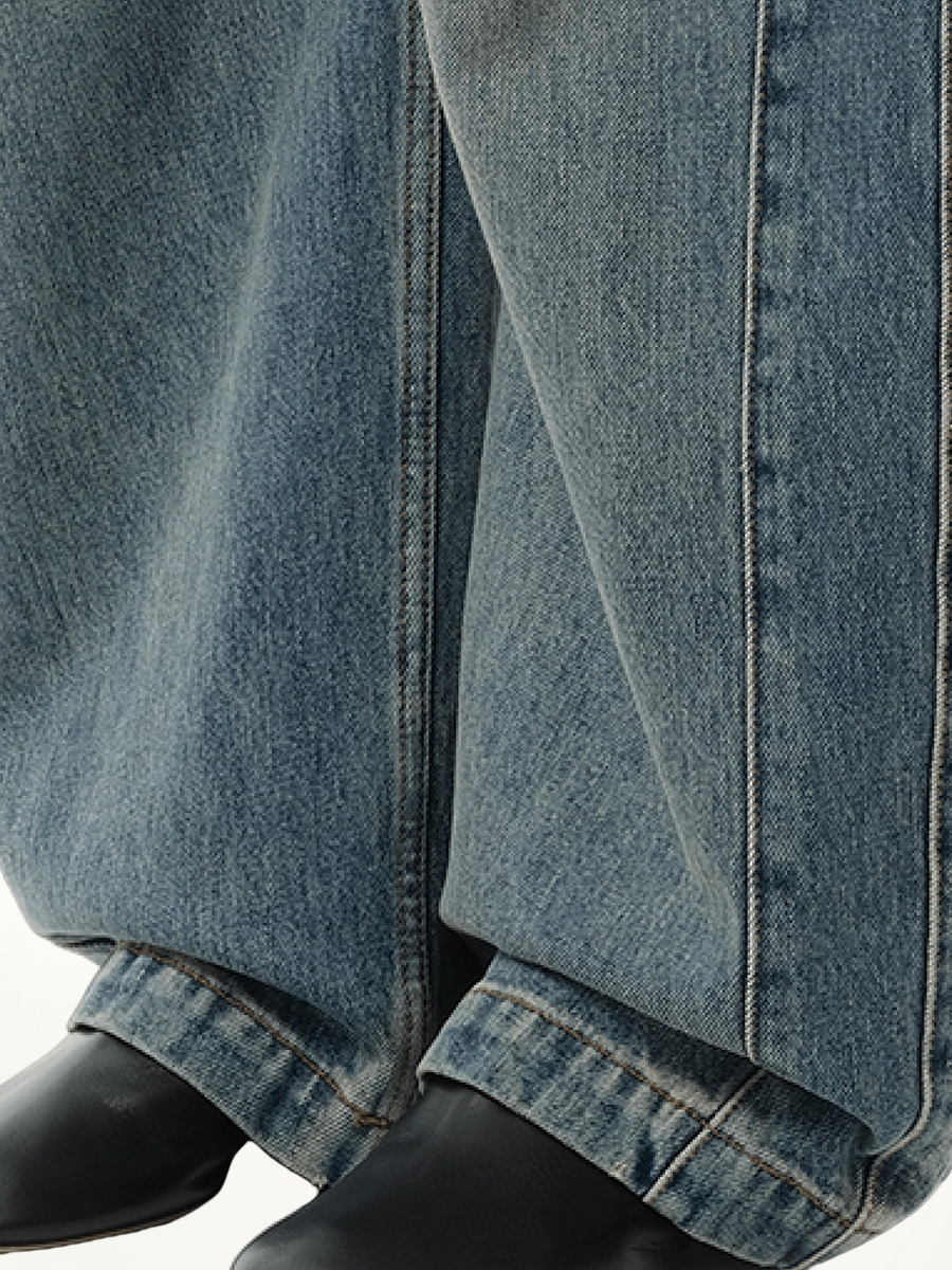 Anagram Barrel Jeans AF in Washed Denim