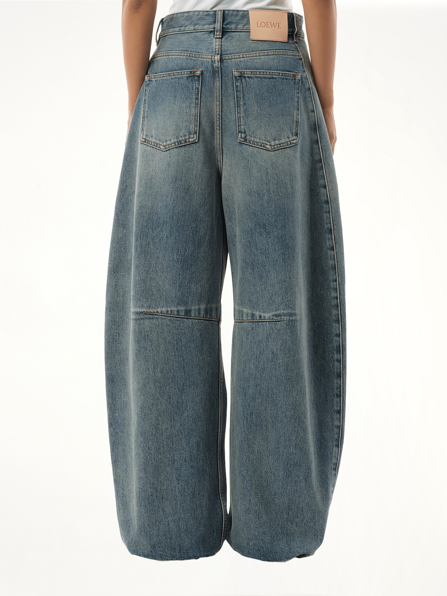 Anagram Barrel Jeans AF in Washed Denim