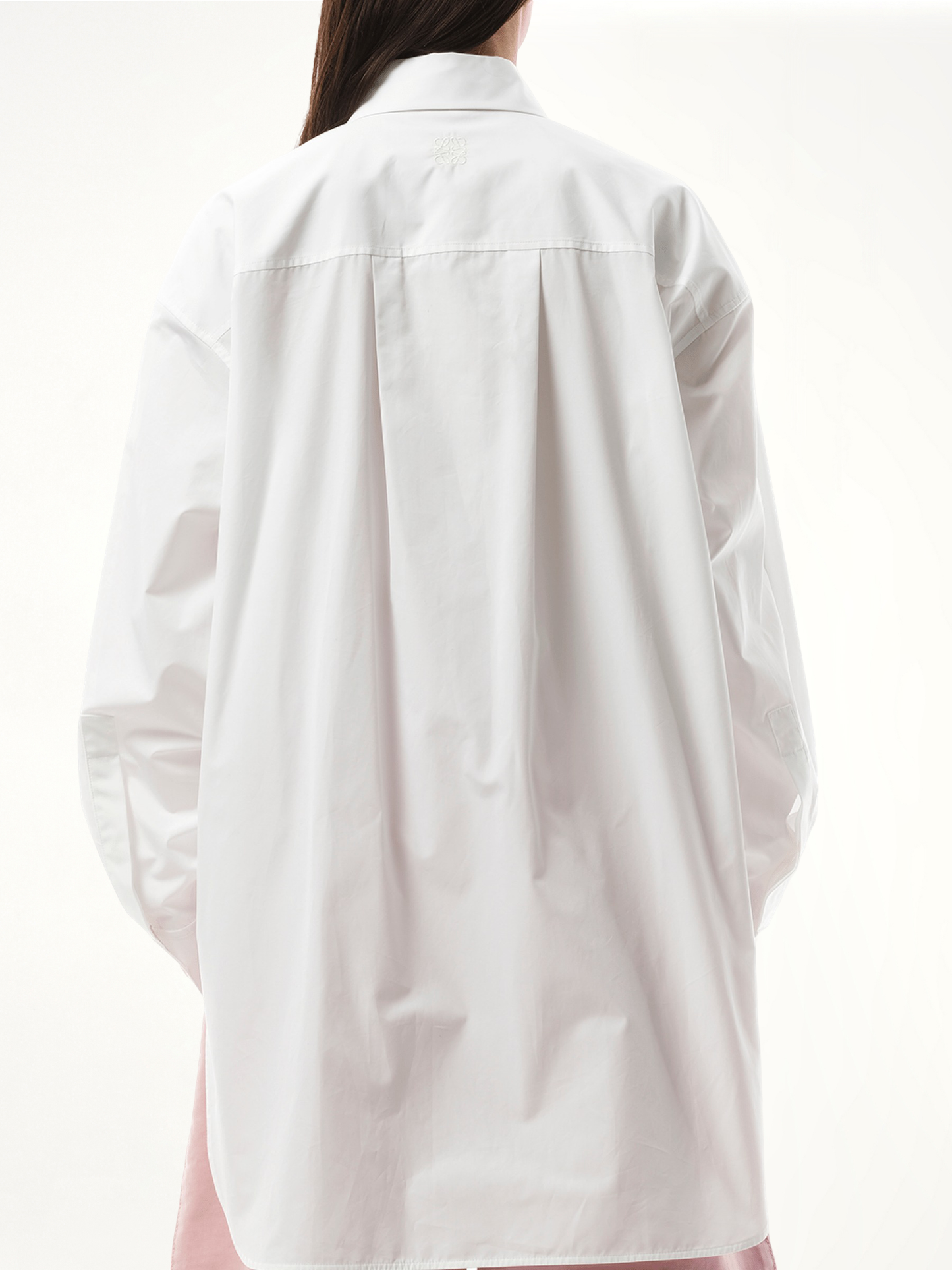 Cut-out Shirt in White