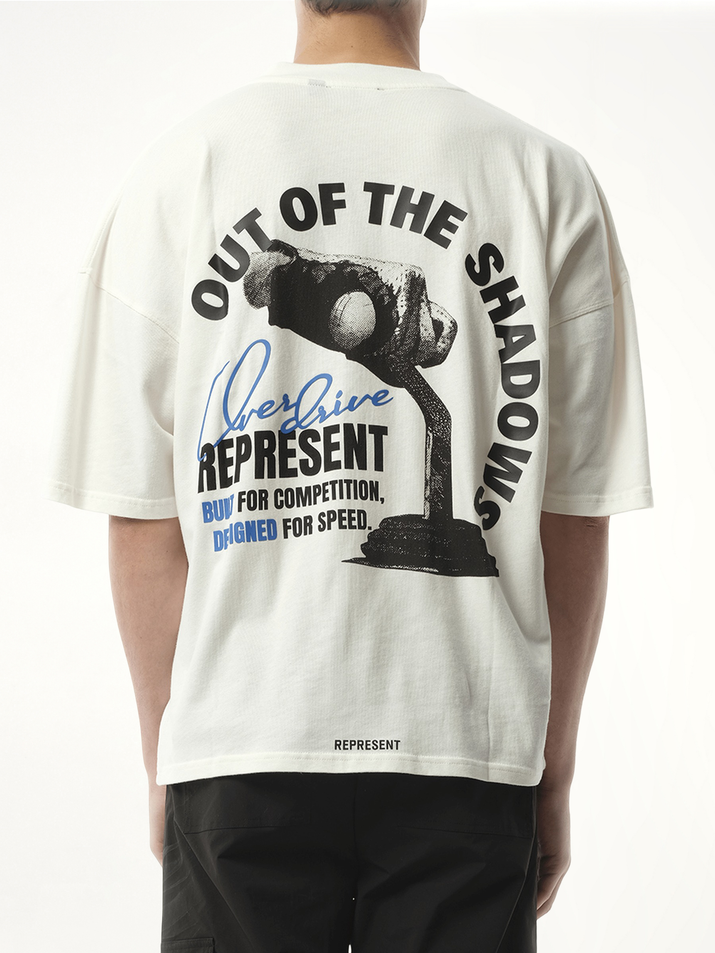 Out of The Shadows T-Shirt in Flat White