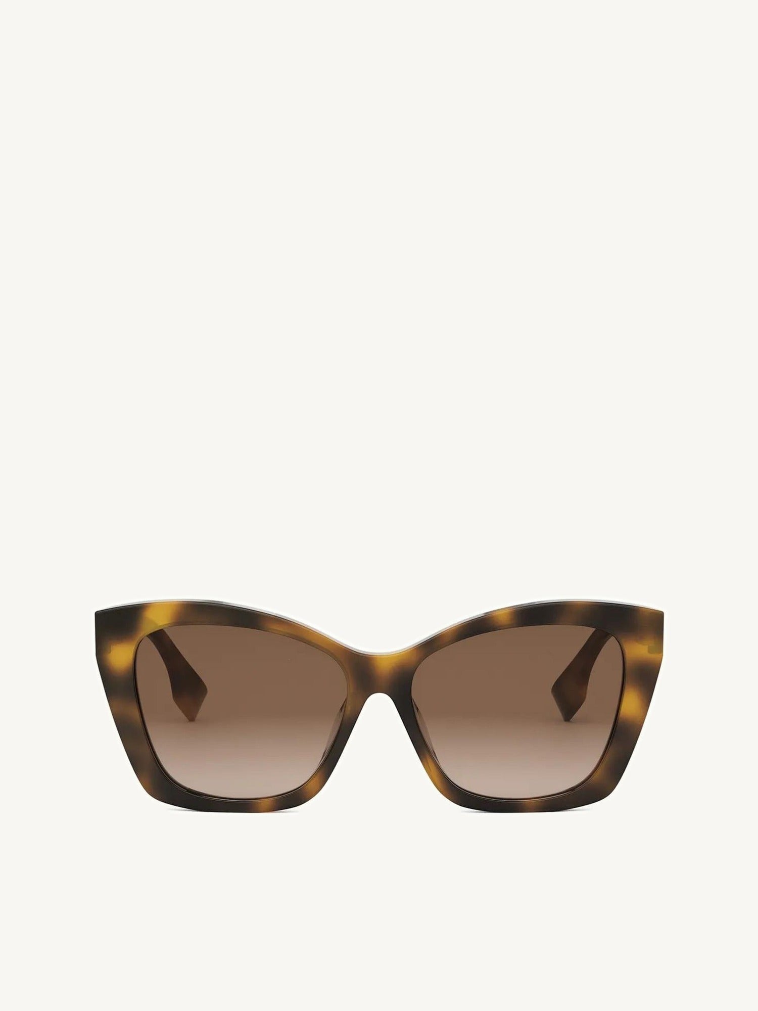 Fendi FE40151F 5753F Acetate Sunglasses in Tortoise/Gold