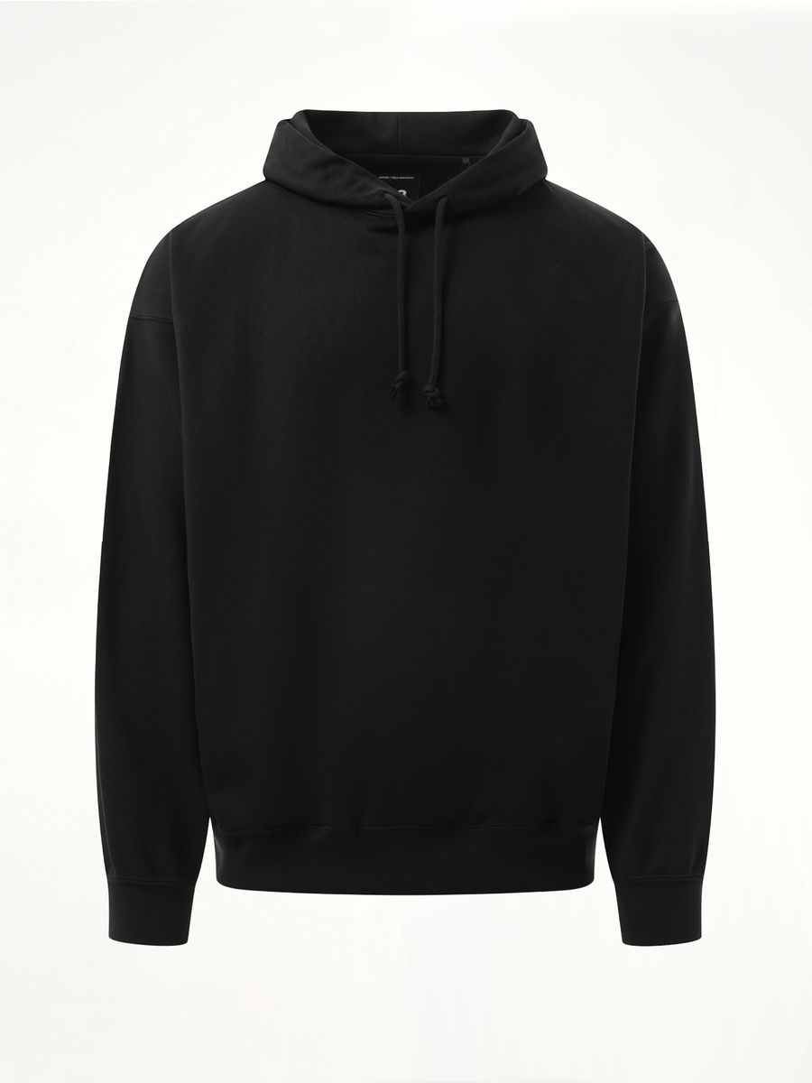 Unisex Pun Logo Hoodie in Black